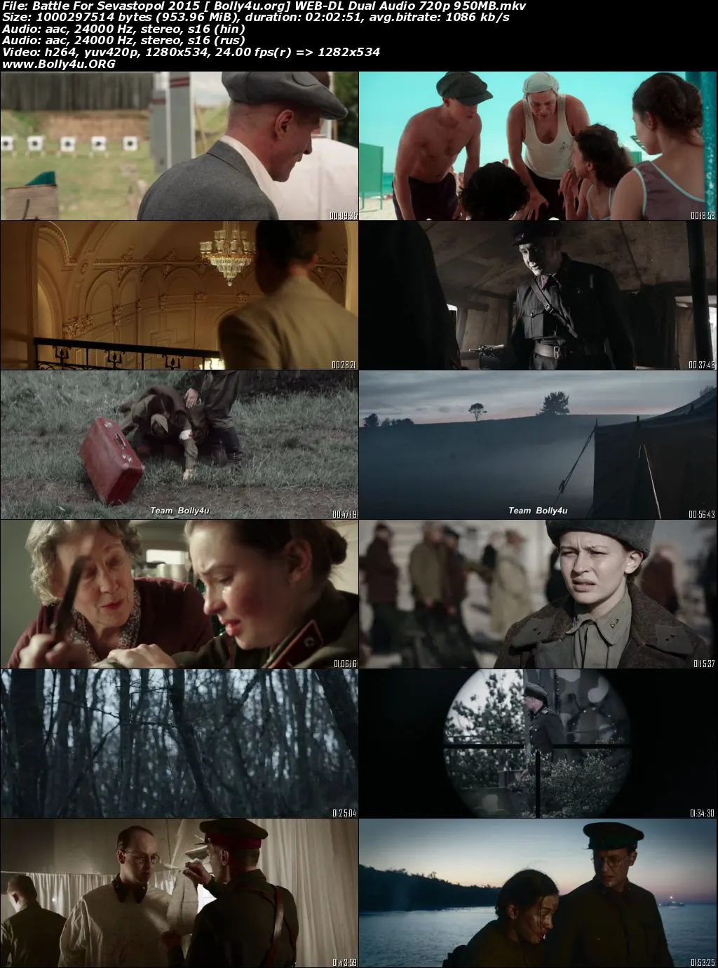 Battle For Sevastopol 2015 WEB-DL 400MB Hindi Dual Audio 480p Download