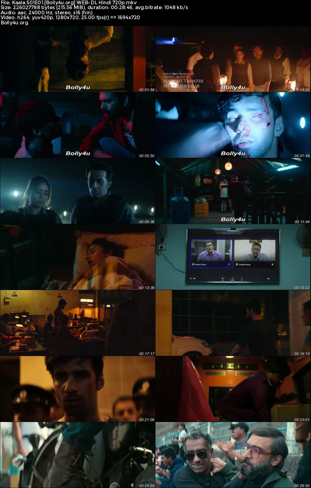 Kaala 2023 WEB-DL Hindi S01 Complete Download 720p  480p