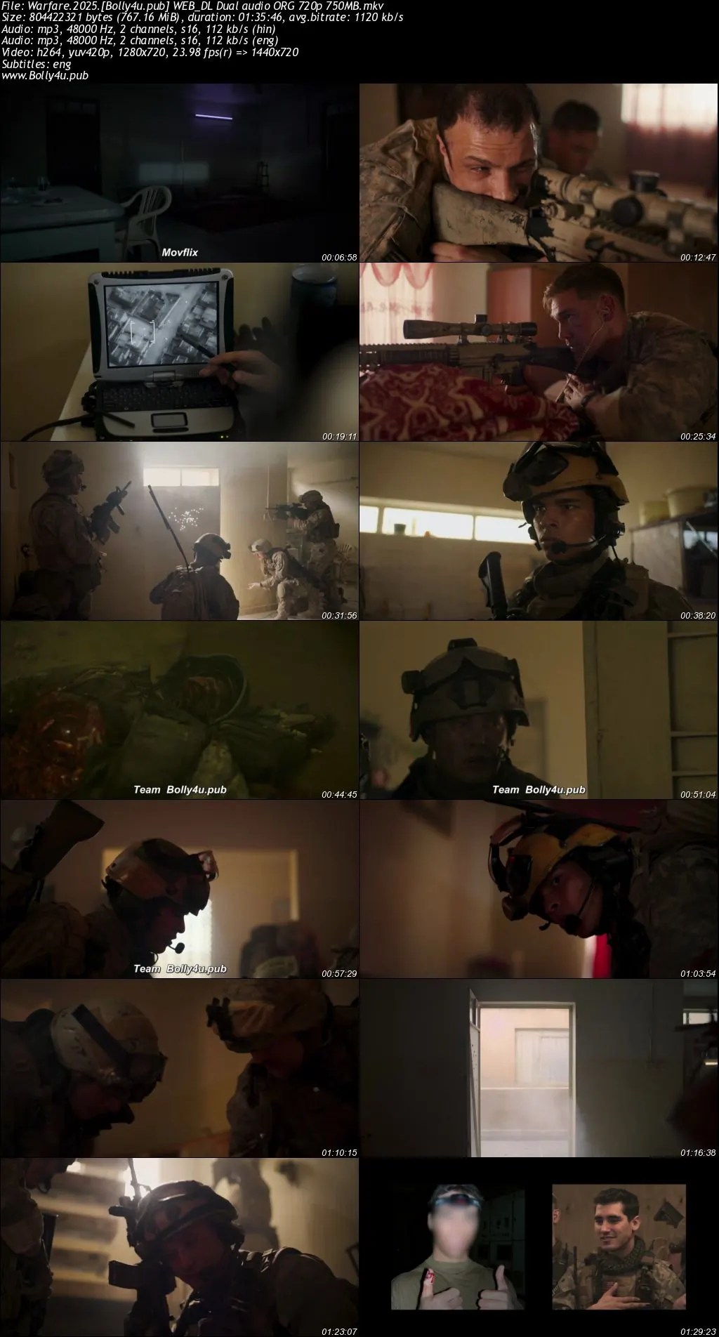 Warfare 2025 WEB-DL Hindi Dual Audio ORG Full Movie Download 1080p  720p  480p