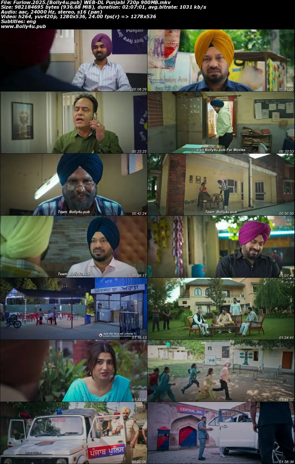Furlow 2025 WEB-DL Punjabi Full Movie Download 1080p  720p  480p