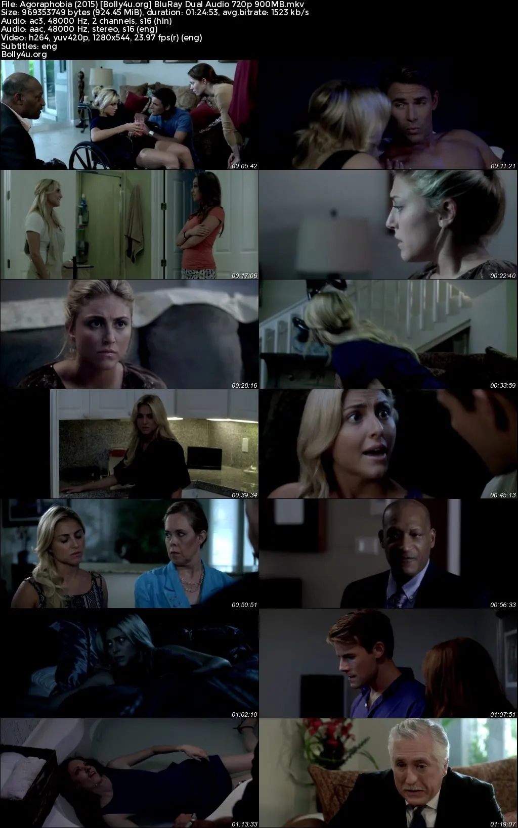 Agoraphobia 2015 BluRay Hindi Dual Audio Full Movie Download 720p  480p