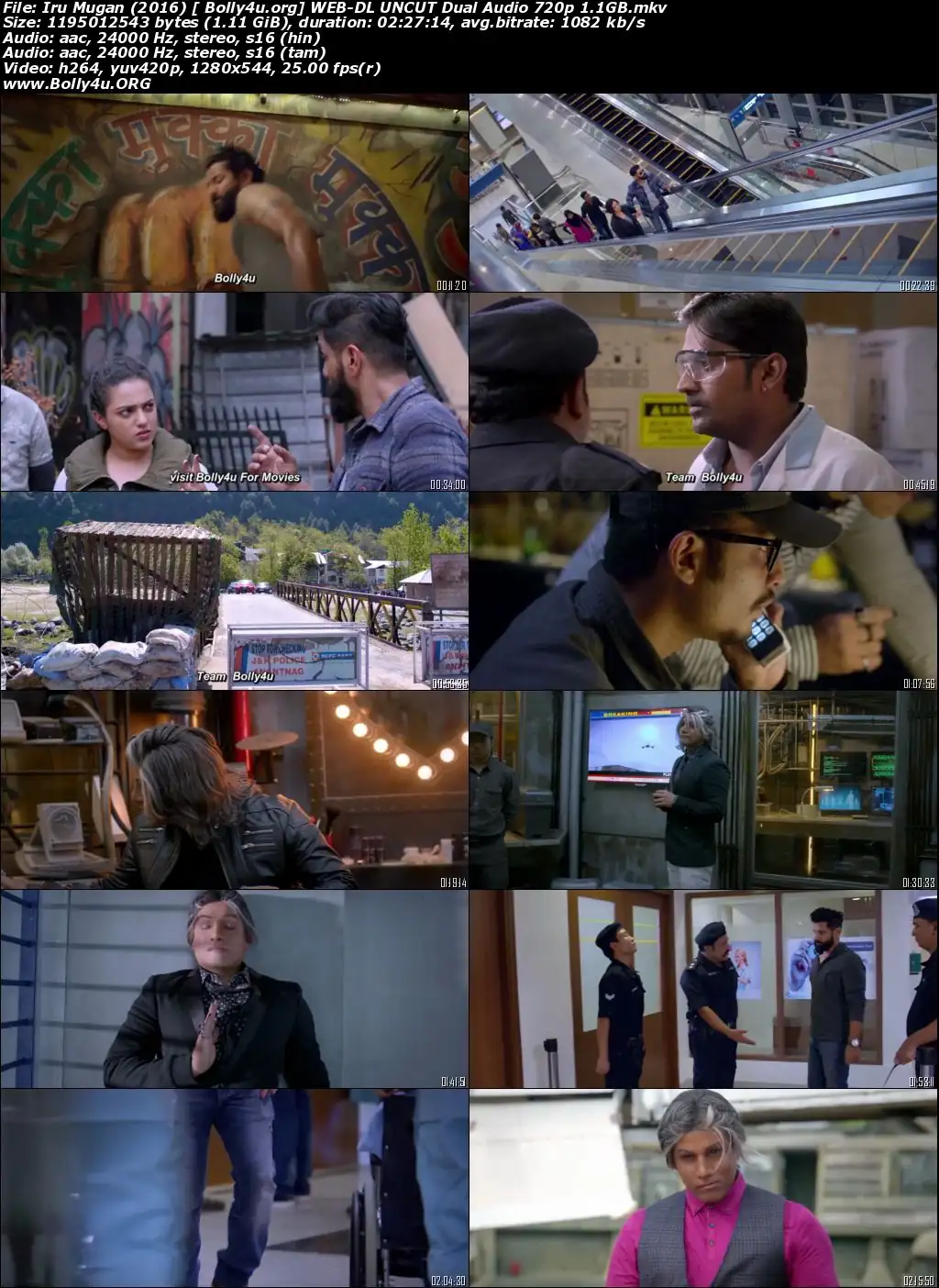 Iru Mugan 2016 HDRip 1.1GB UNCUT Hindi Dual Audio 720p Download Iru Mugan 2016 HDRip 1.1GB UNCUT Hindi Dual Audio 720p Download