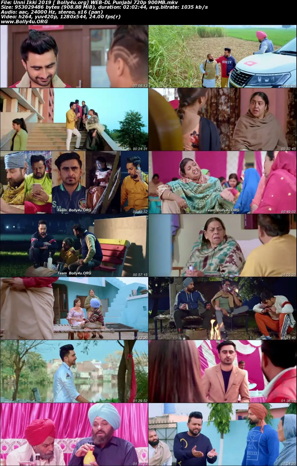 Unni Ikki 2019 WEB-DL 900MB Punjabi 720p Download