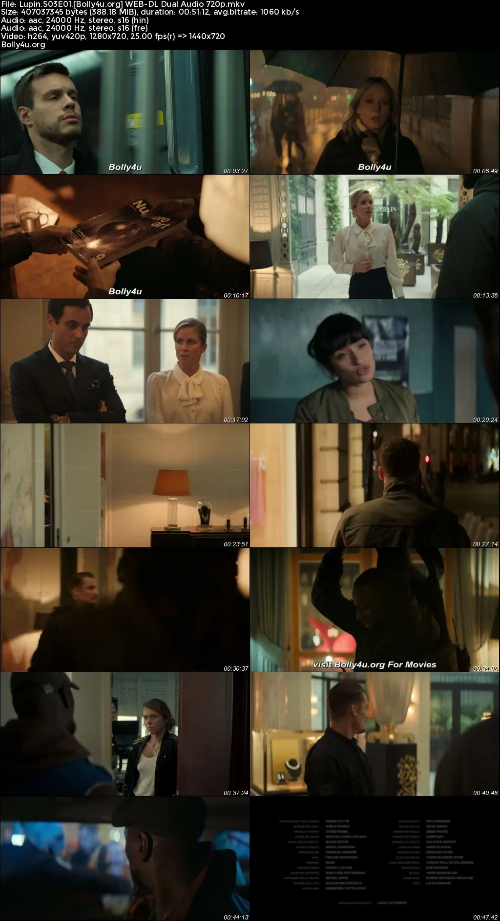 Lupin 2023 WEB-DL Hindi Dual Audio ORG S03 Complete Download 720p  480p