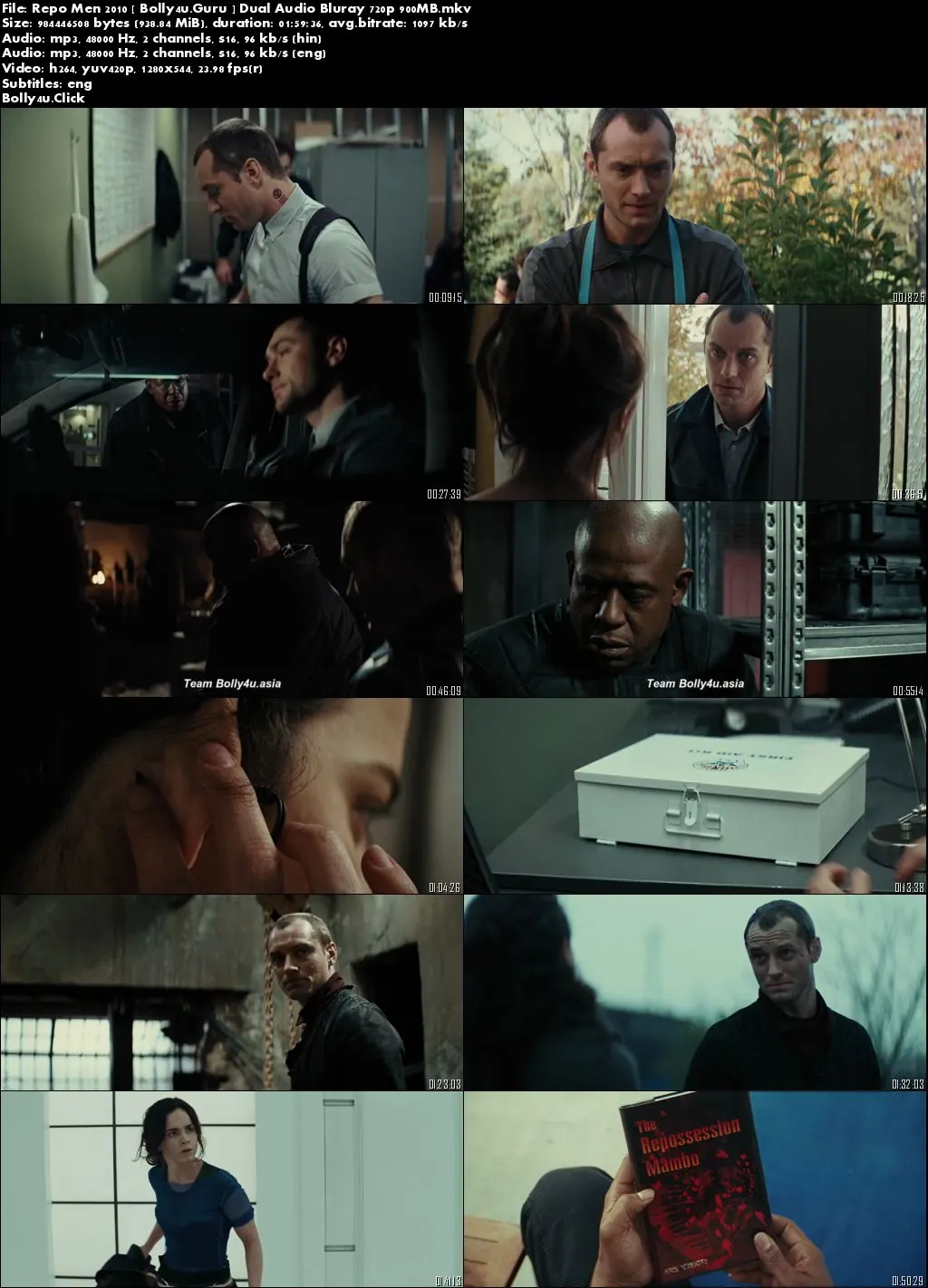 Repo Men 2010 BluRay 400Mb Hindi Dual Audio 480p Download Repo Men 2010 BluRay 400Mb Hindi Dual Audio 480p Download