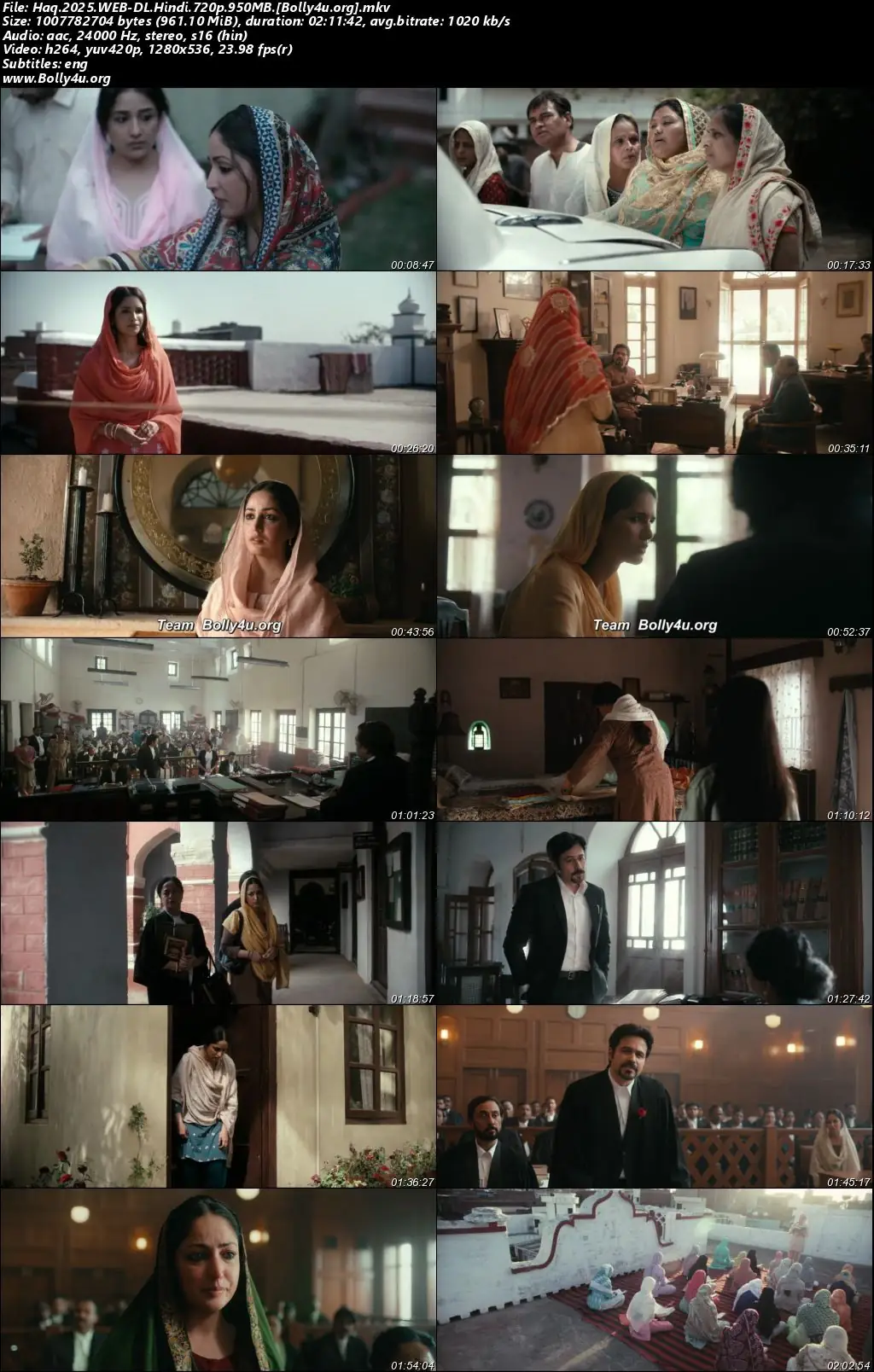 Haq 2025 WEB-DL Hindi Full Movie Download 1080p  720p  480p