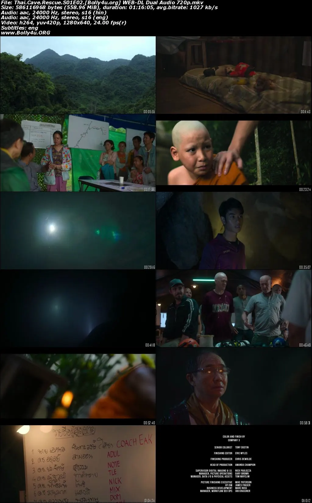 Thai Cave Rescue 2022 WEB-DL Hindi Dual Audio ORG S01 Complete Download 720p  480p