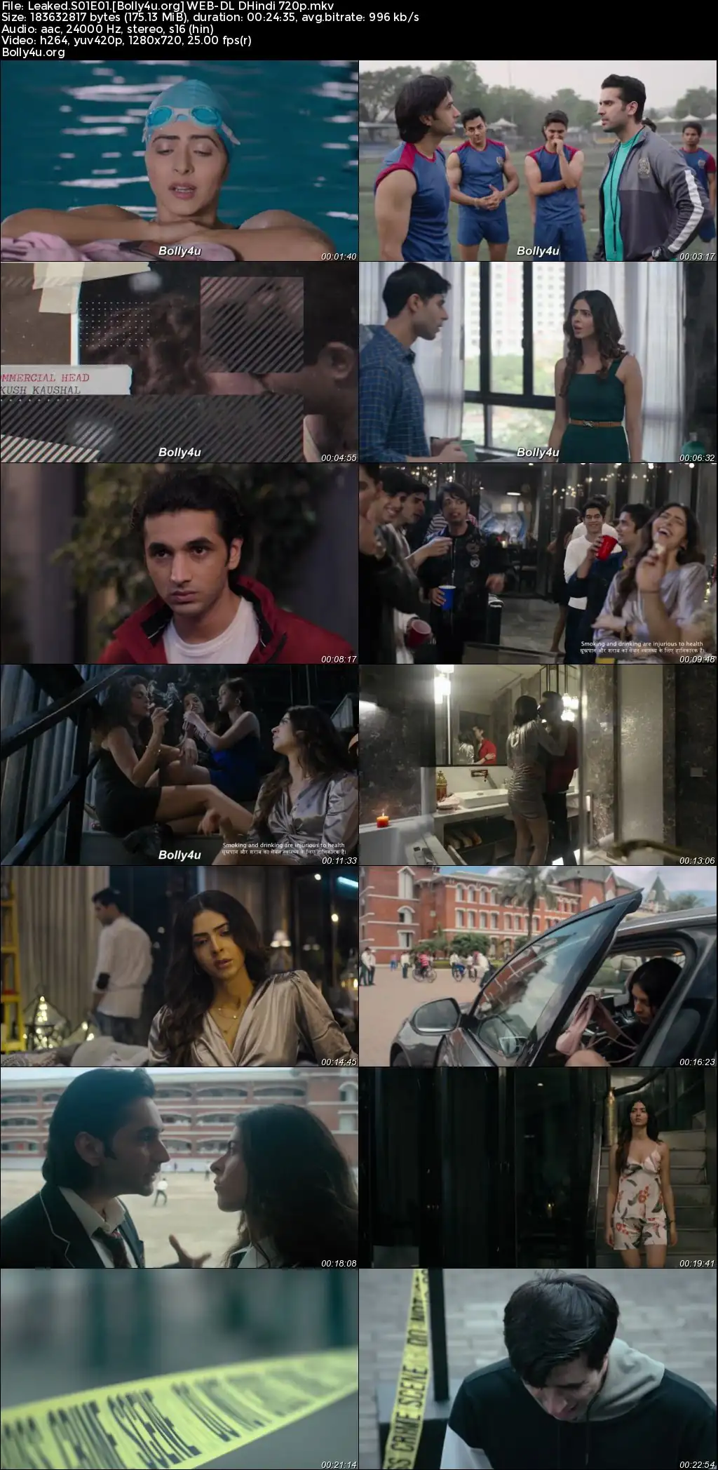 Leaked 2023 WEB-DL Hindi S01 Complete Download 720p  480p