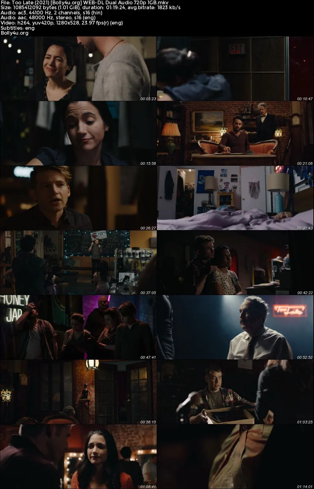 Too Late 2021 WEB-DL Hindi Dual Audio Full Movie Download 720p  480p