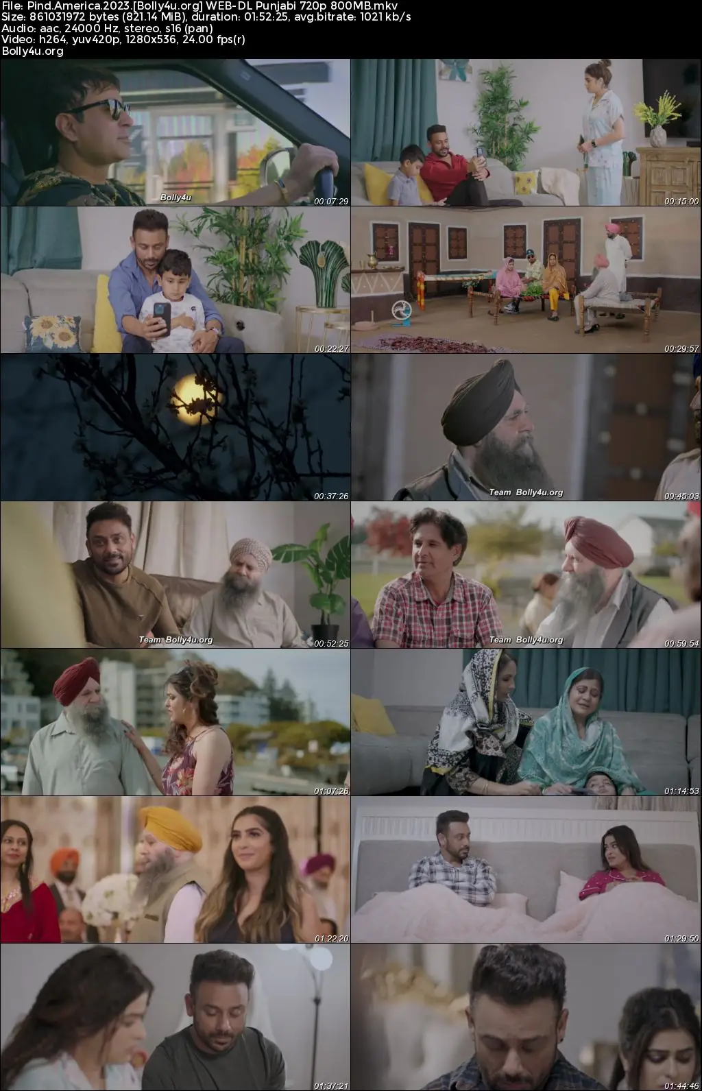 Pind America 2023 WEB-DL Punjabi Full Movie Download 1080p  720p  480p
