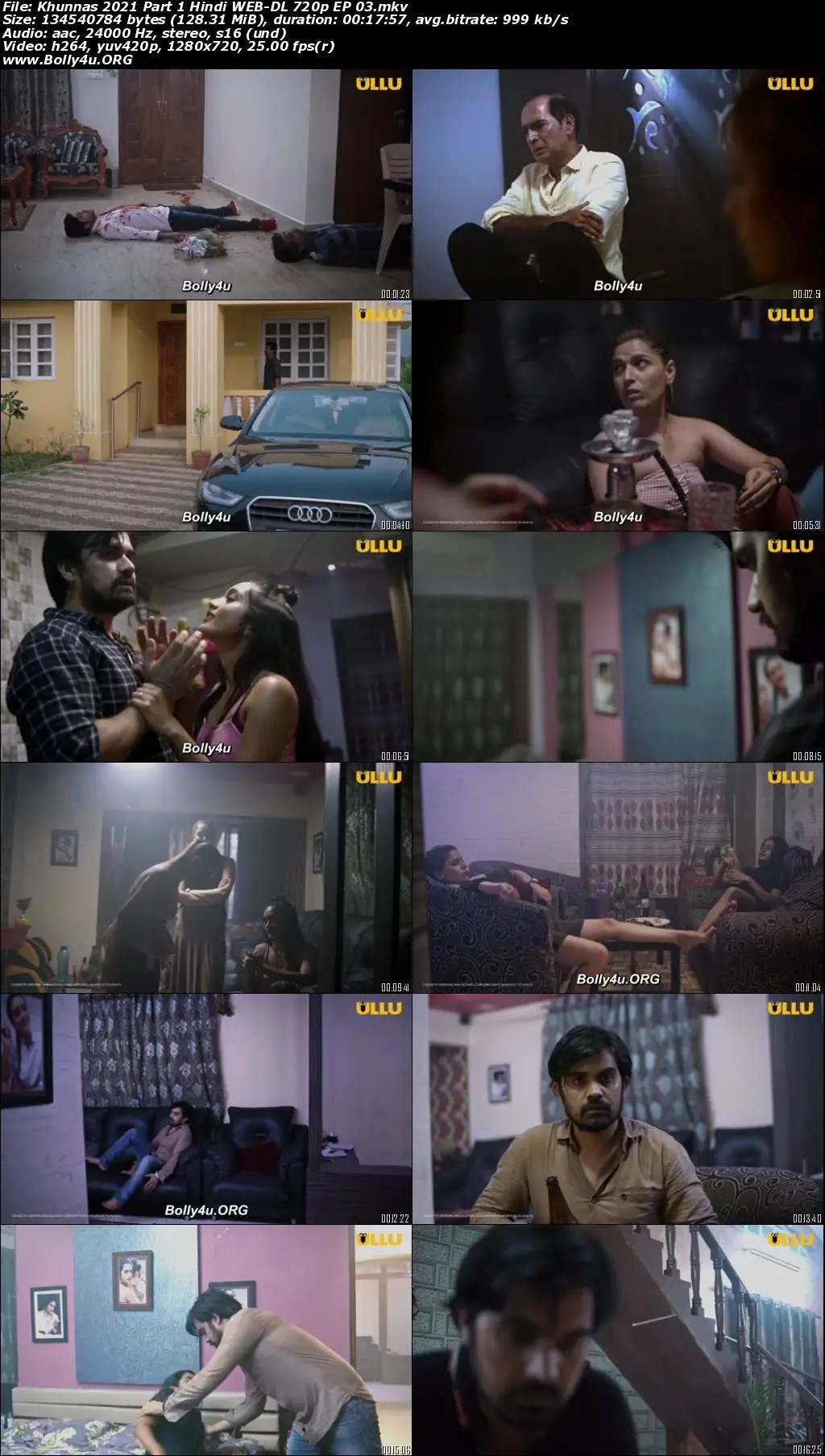 Khunnas 2021 WEB-DL 400Mb Hindi Part 1 ULLU 720p Download