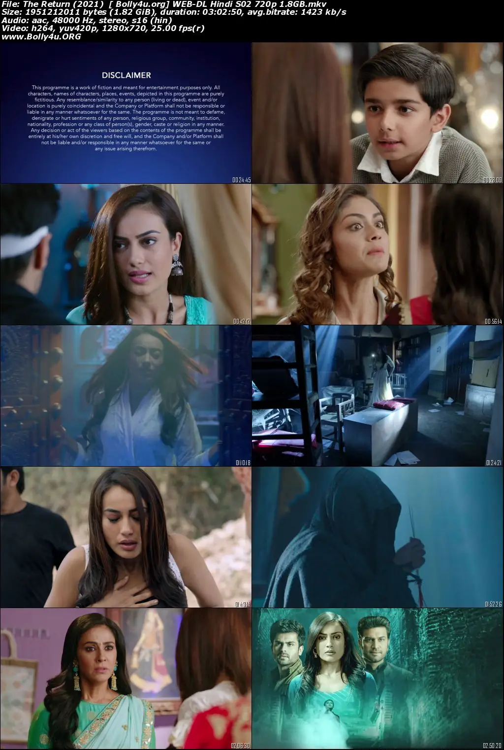 The Return 2021 WEB-DL 500Mb Hindi S02 Download 480p