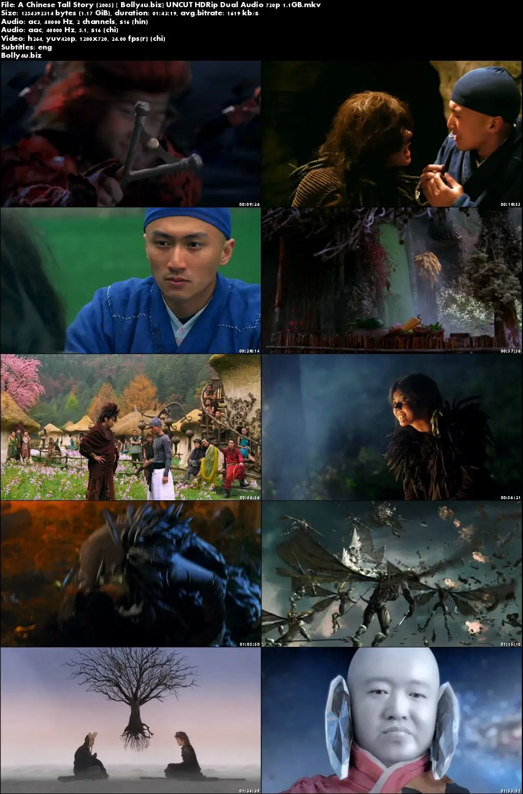 A Chinese Tall Story 2005 HDRip UNCUT Hindi Dual Audio 720p Download