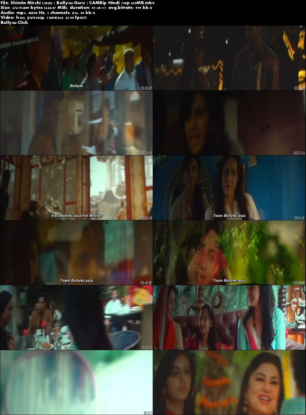 Shimla Mirchi 2020 CAMRip 280MB Hindi 480p Download Shimla Mirchi 2020 CAMRip 280MB Hindi 480p Download