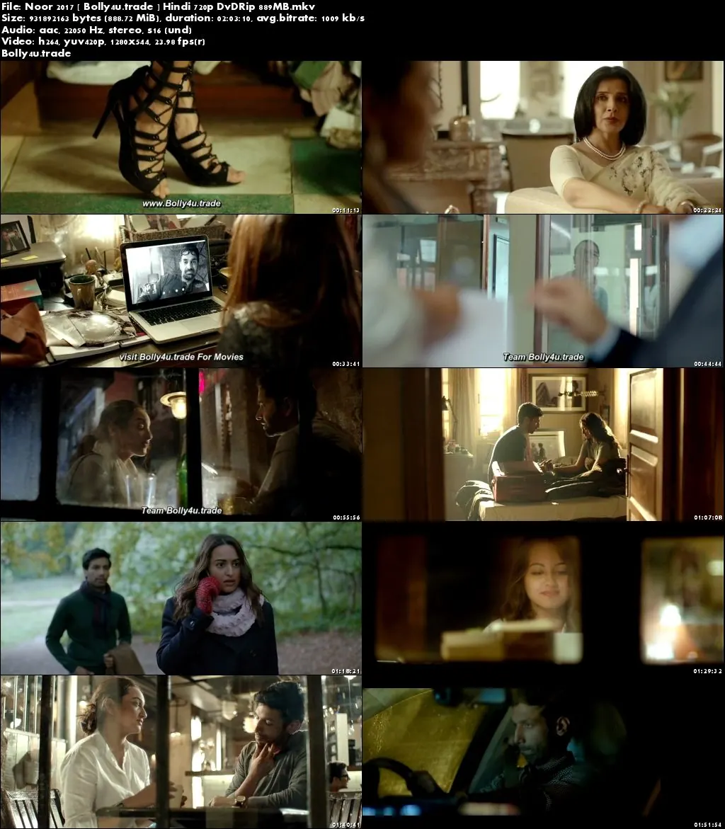  Noor 2017 DVDRip 350Mb Full Hindi Movie Download 480p