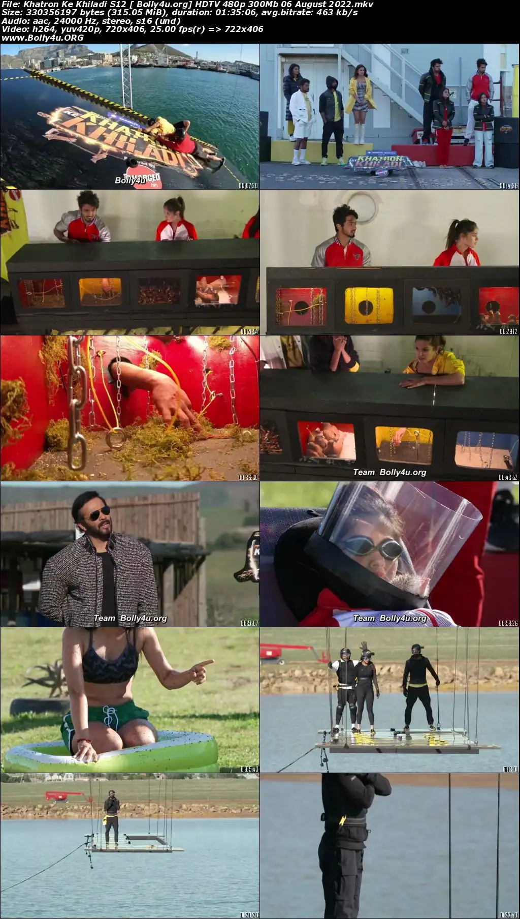 Khatron Ke Khiladi S12 HDTV 480p 300Mb 06 August 2022 Download