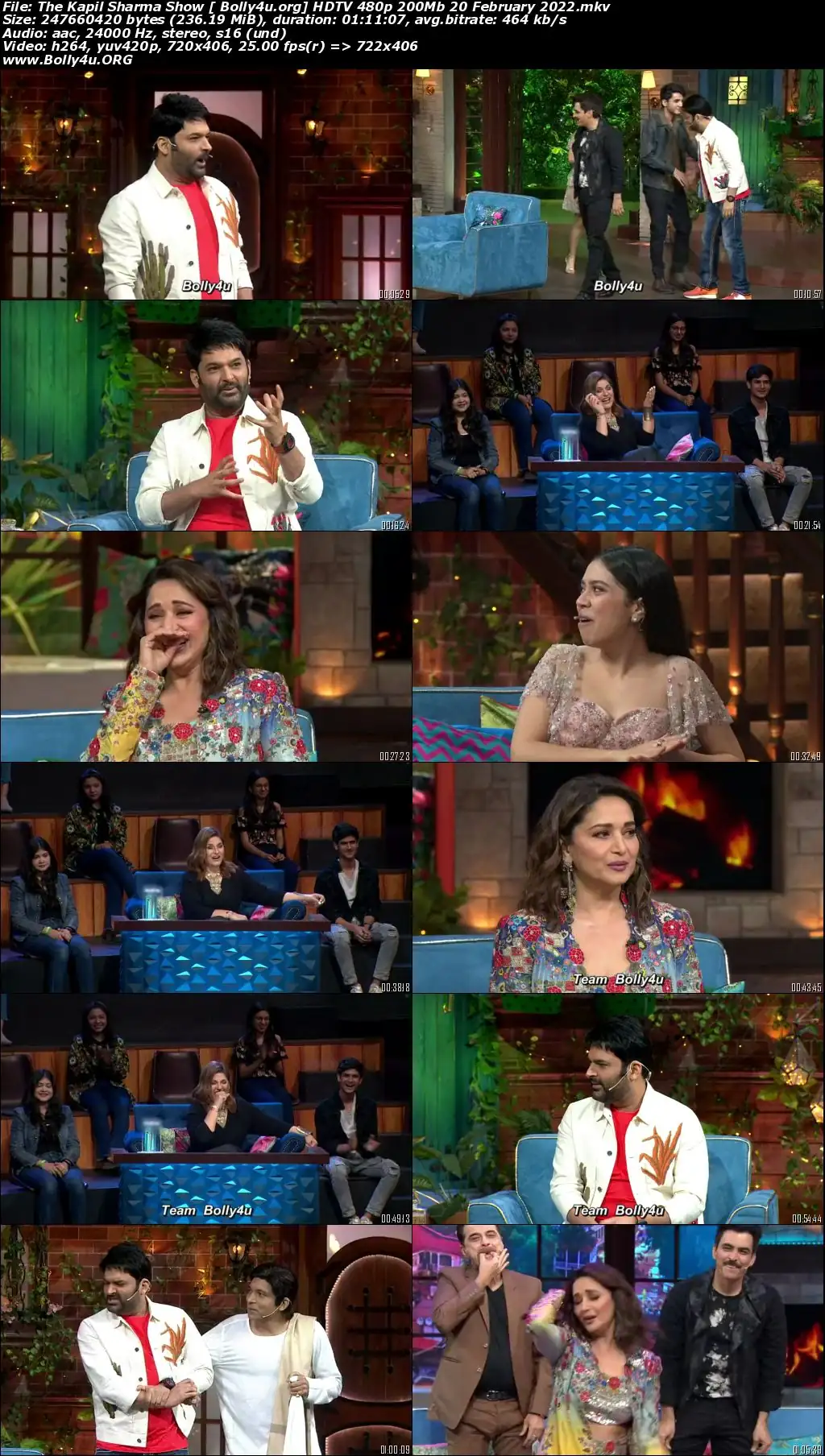 The Kapil Sharma Show HDTV 480p 200Mb 20 February 2022 Download