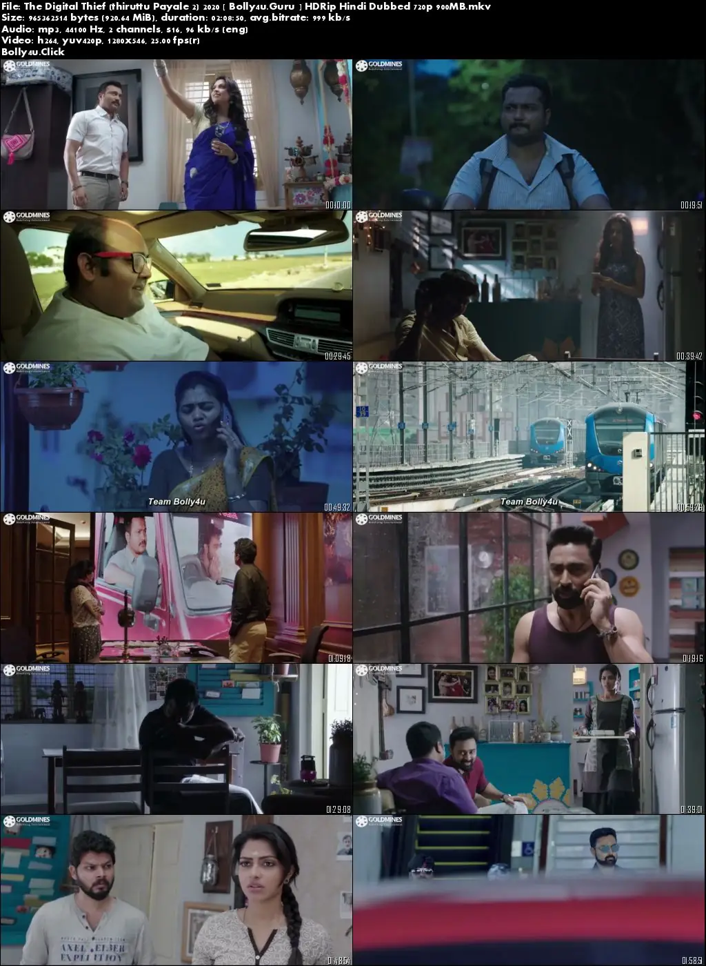 The Digital Thief 2020 HDRip 900MB Hindi Dubbed 720p Download