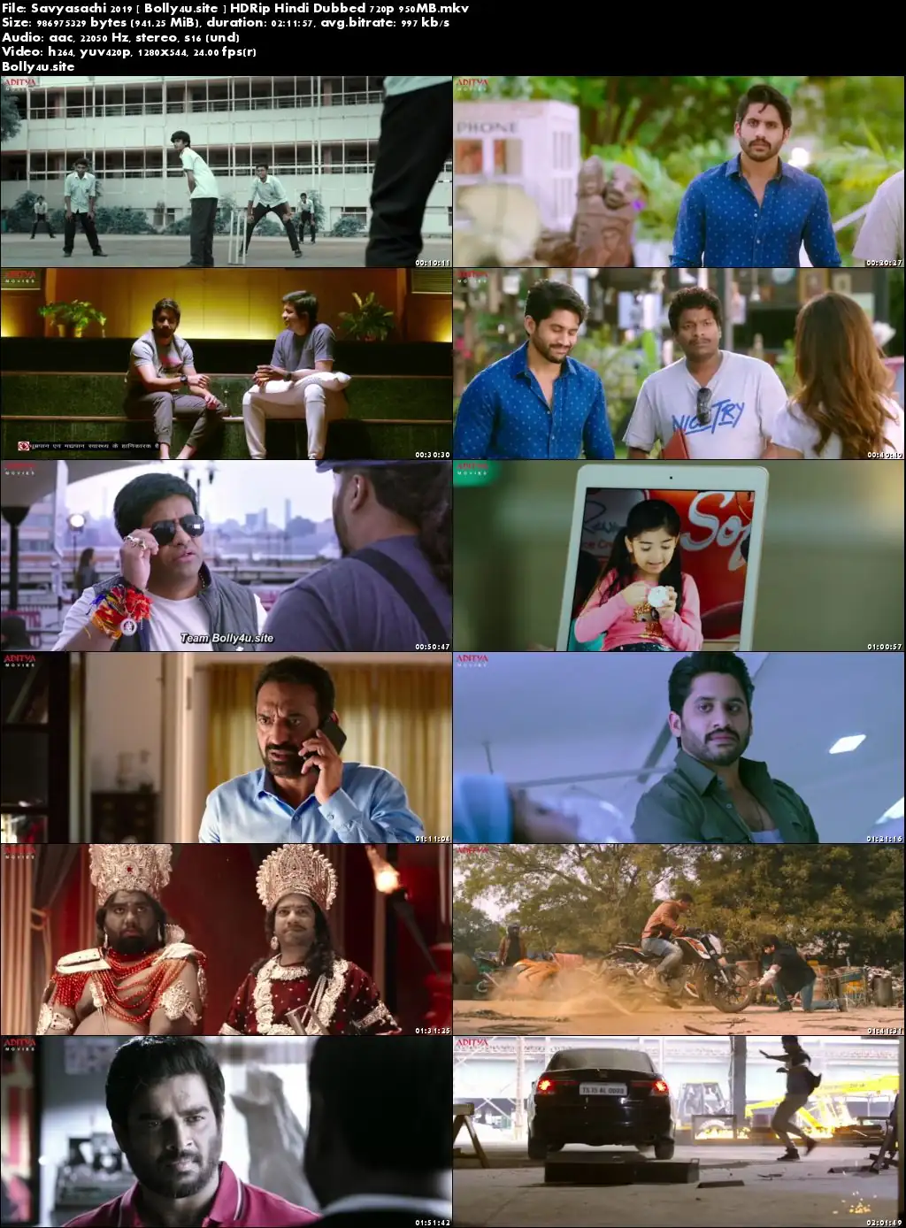 Savyasachi 2019 HDRip 950MB Hindi Dubbed 720p Download