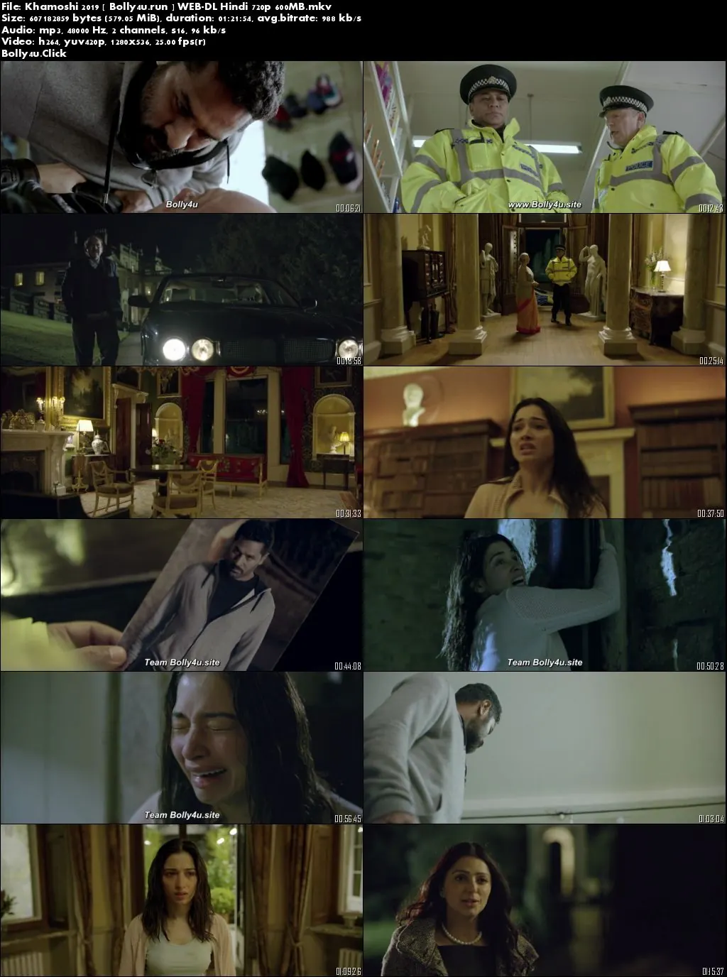 Khamoshi 2019 WEB-DL 600Mb Full Hindi Movie Download 720p