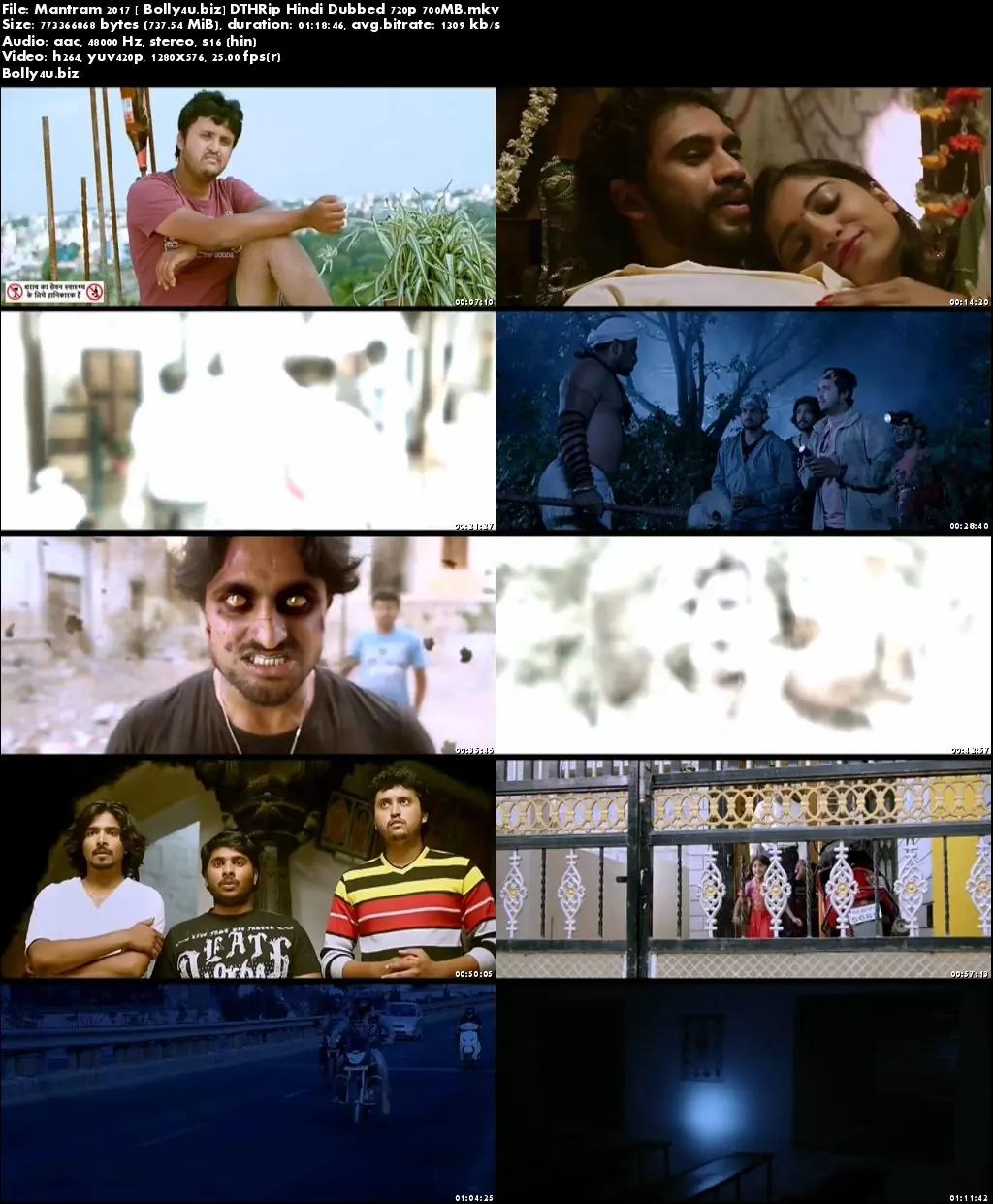 Mantram 2017 DTHRip 700Mb Full Hindi Dubbed Movie Download 720p