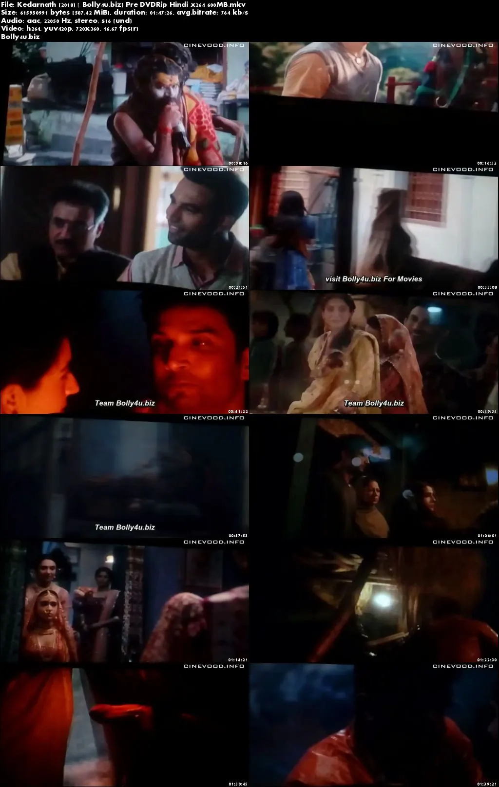 Kedarnath 2018 Pre DVDRip 300Mb Full Hindi Movie Download 480p Kedarnath 2018 Pre DVDRip 300Mb Full Hindi Movie Download 480p
