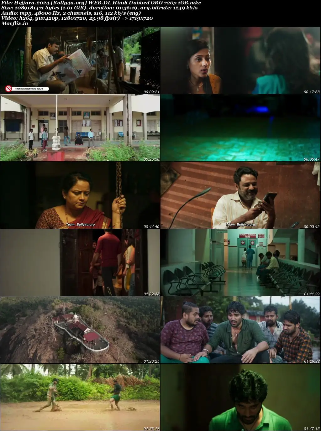 Hejjaru 2024 WEB-DL Hindi Dubbed ORG Full Movie Download 1080p  720p  480p