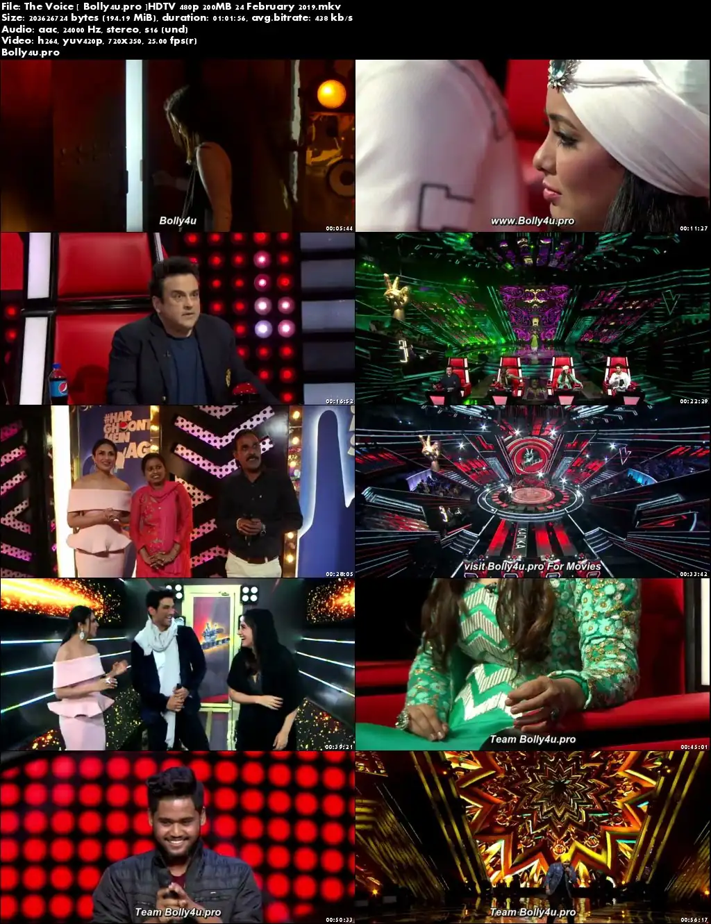 The Voice HDTV 480p 200MB 24 February 2019 Download The Voice HDTV 480p 200MB 24 February 2019 Download