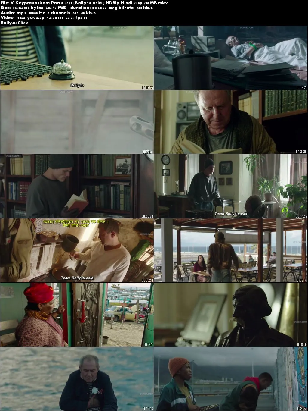 In The Port of Cape Town 2018 HDRip 300MB Hindi Dubbed 480p Download