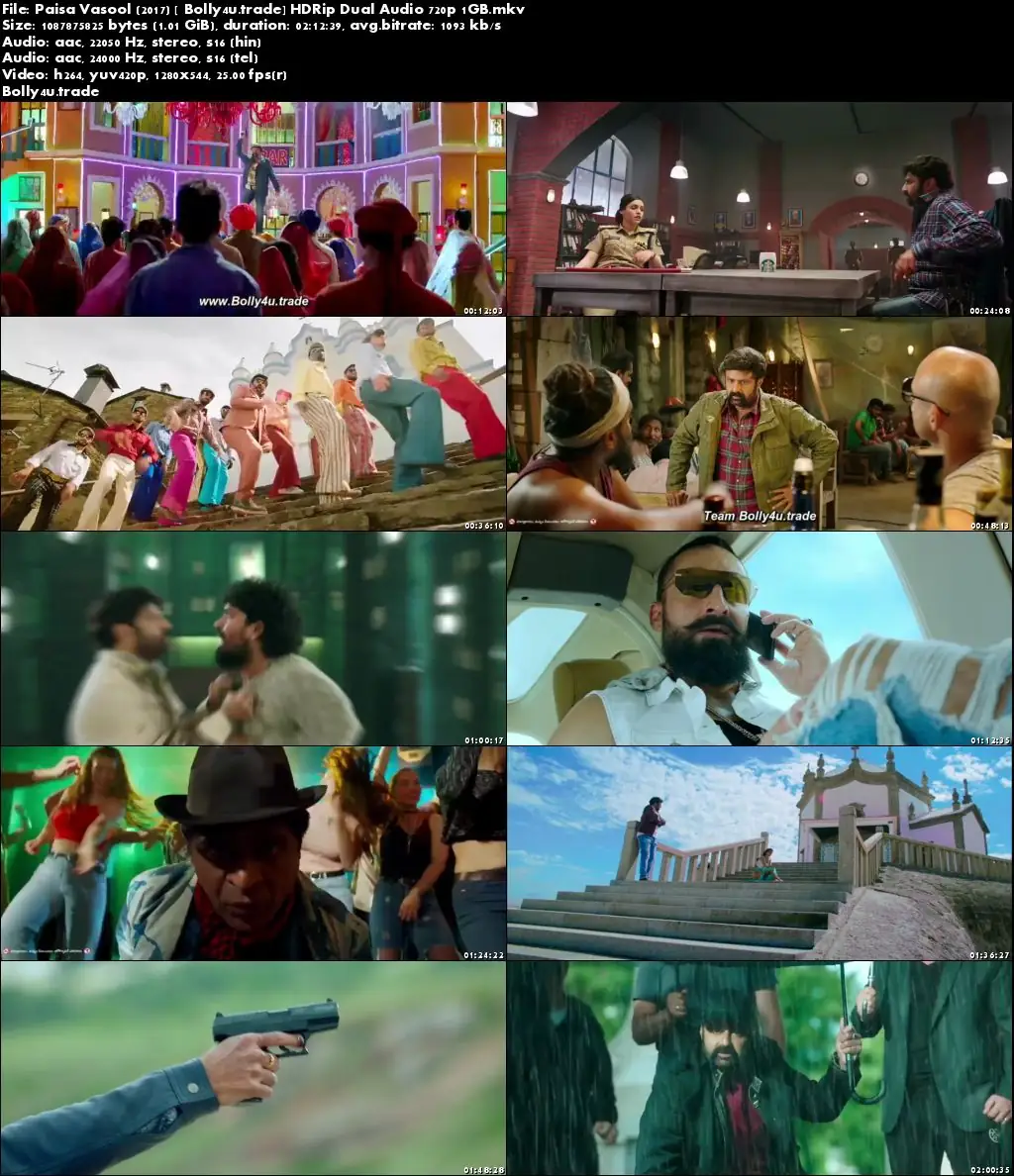 Paisa Vasool 2017 HDRip 400MB Hindi Dubbed Dual Audio 480p Download Paisa Vasool 2017 HDRip 400MB Hindi Dubbed Dual Audio 480p Download