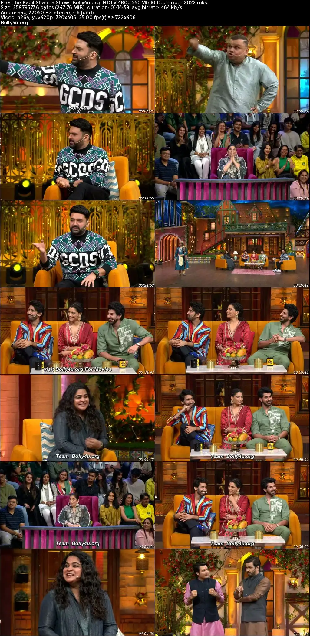 The Kapil Sharma Show HDTV 480p 250Mb 10 December 2022 Download The Kapil Sharma Show HDTV 480p 250Mb 10 December 2022 Download