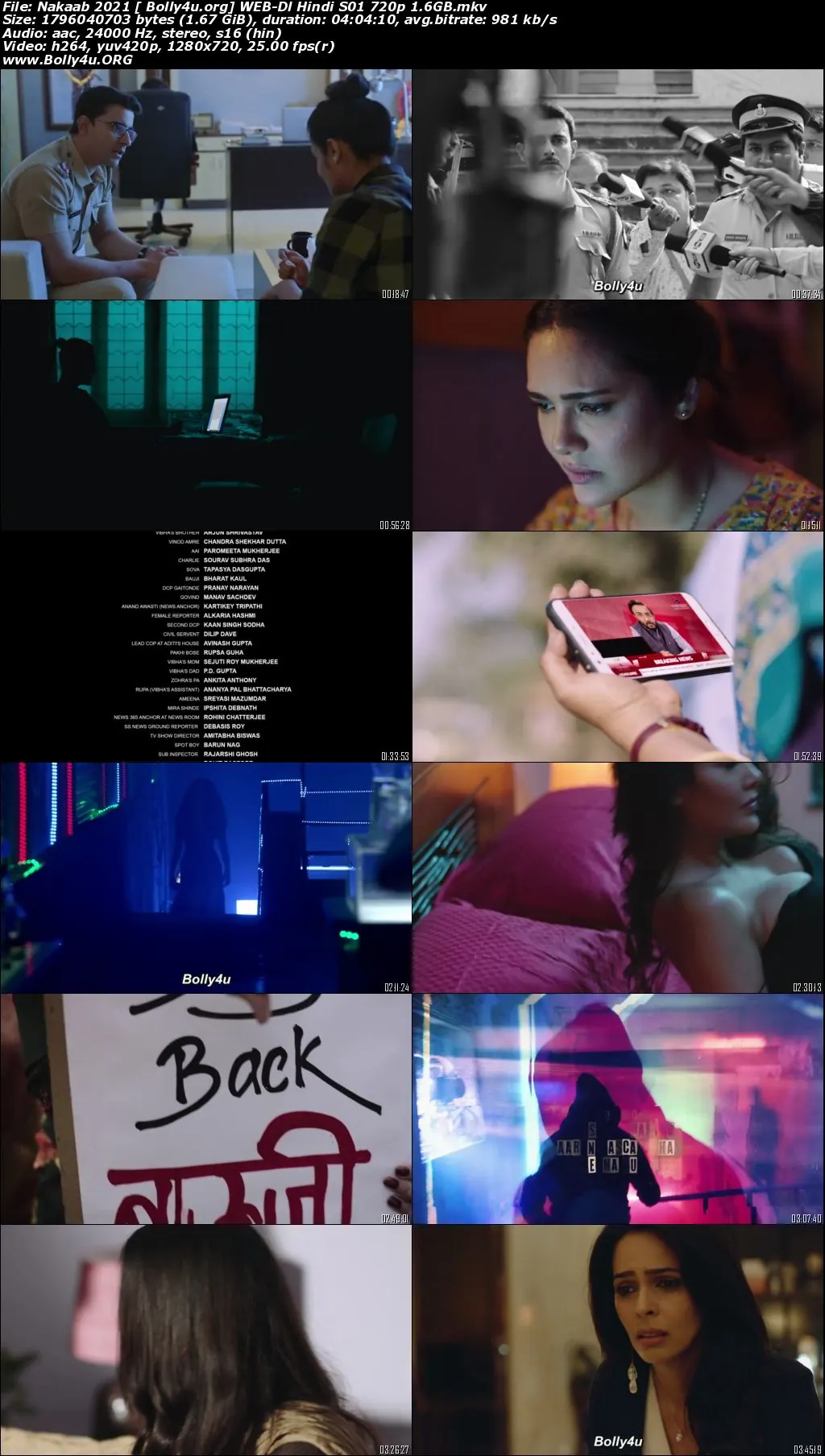 Nakaab 2021 WEB-DL 700MB Hindi S01 Complete Download 480p