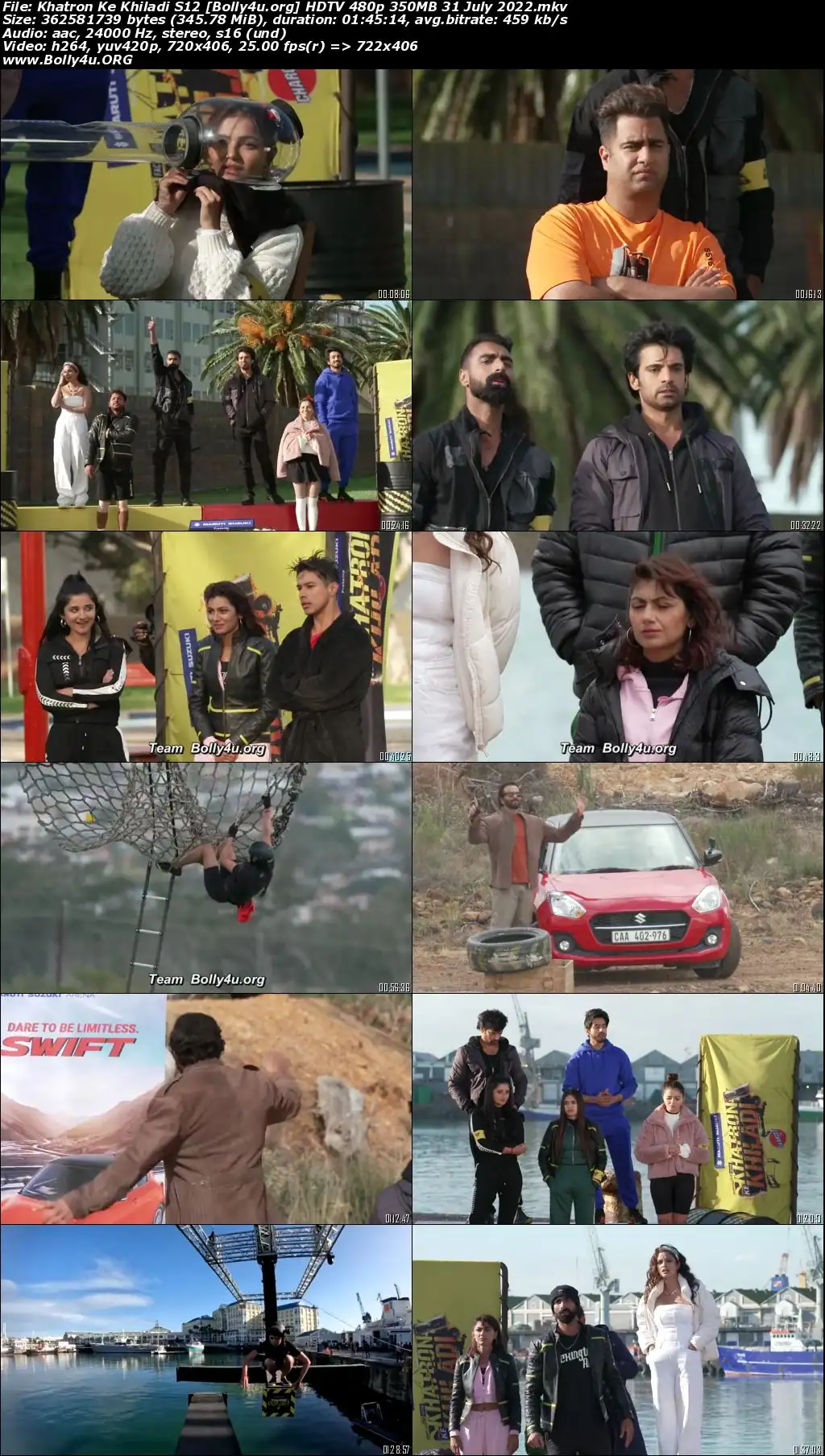 Khatron Ke Khiladi S12 HDTV 480p 350MB 31 July 2022 Download Khatron Ke Khiladi S12 HDTV 480p 350MB 31 July 2022 Download