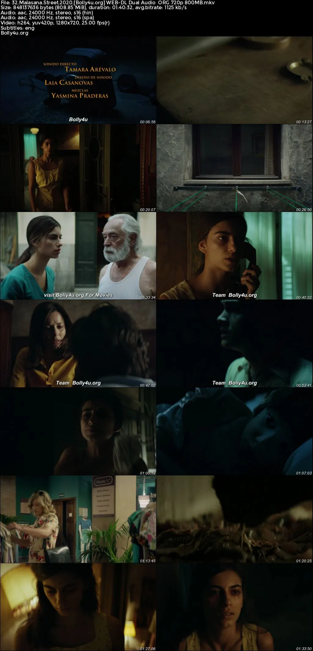 32 Malasana Street 2020 WEB-DL Hindi Dual Audio ORG Full Movie Download 1080p  720p  480p