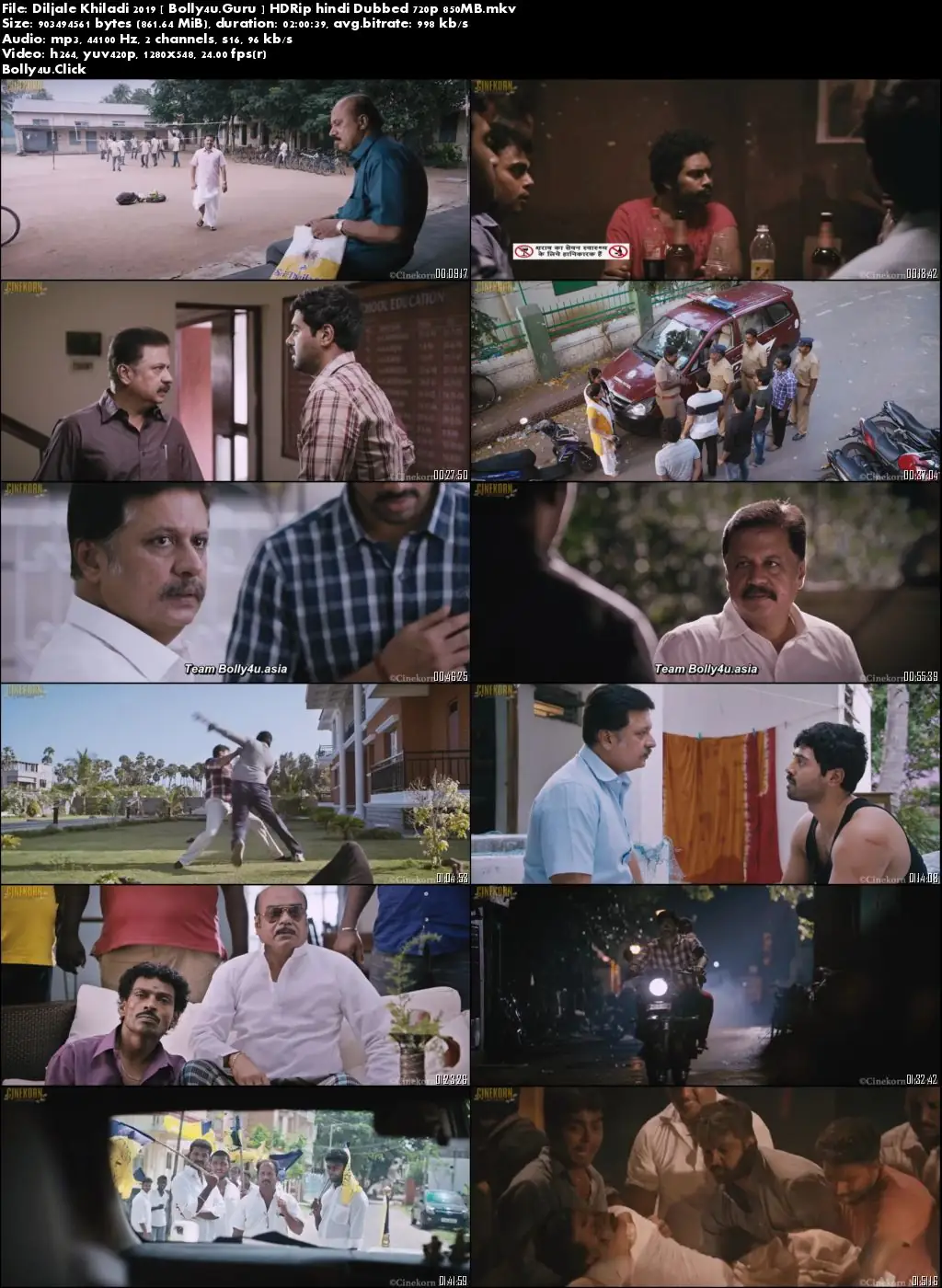 Diljale Khiladi 2019 HDRip 300Mb Hindi Dubbed 480p Download