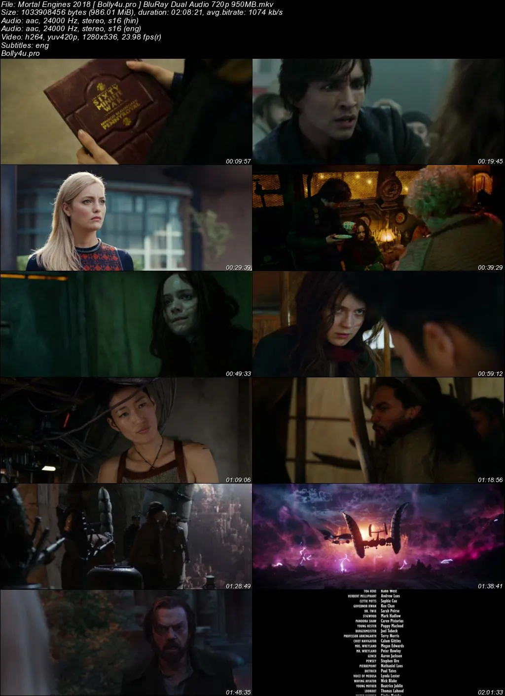 Mortal Engines 2018 BluRay 950MB Hindi Dual Audio 720p Download Mortal Engines 2018 BluRay 950MB Hindi Dual Audio 720p Download