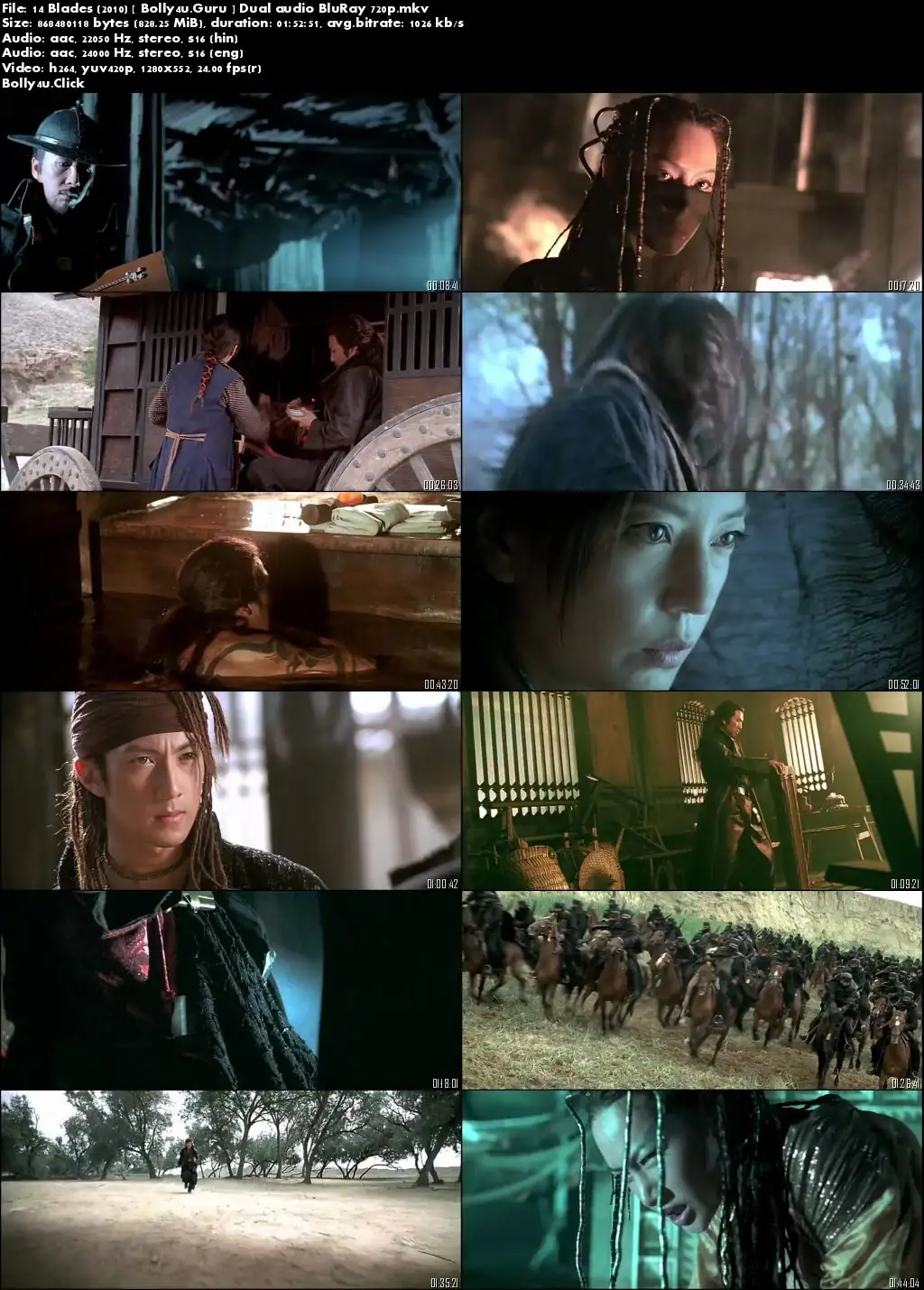 14 Blades 2010 BluRay 300Mb Hindi Dual Audio 480p Download 14 Blades 2010 BluRay 300Mb Hindi Dual Audio 480p Download