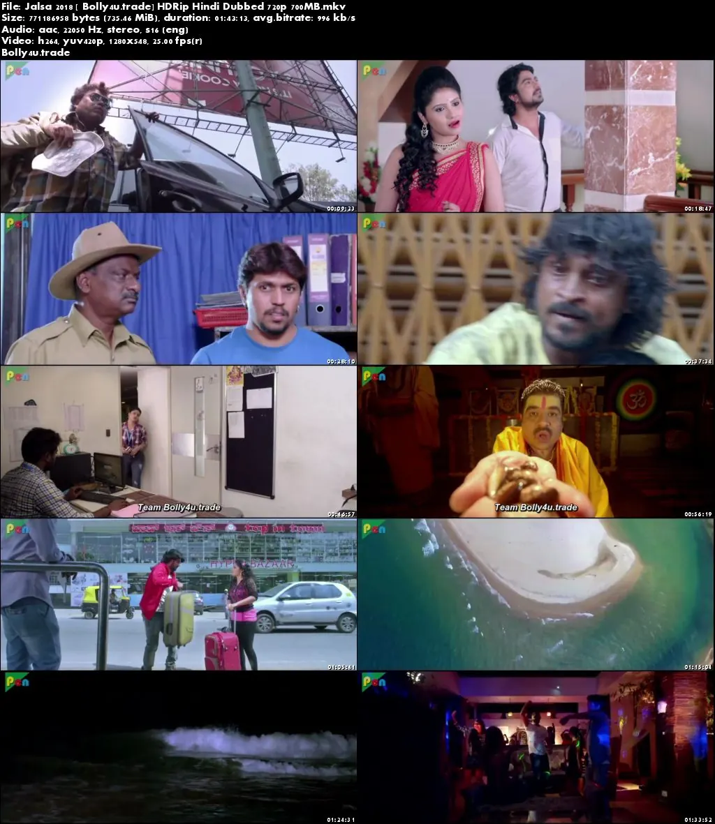 Jalsa 2018 HDRip 300MB Full Hindi Dubbed Movie Download 480p