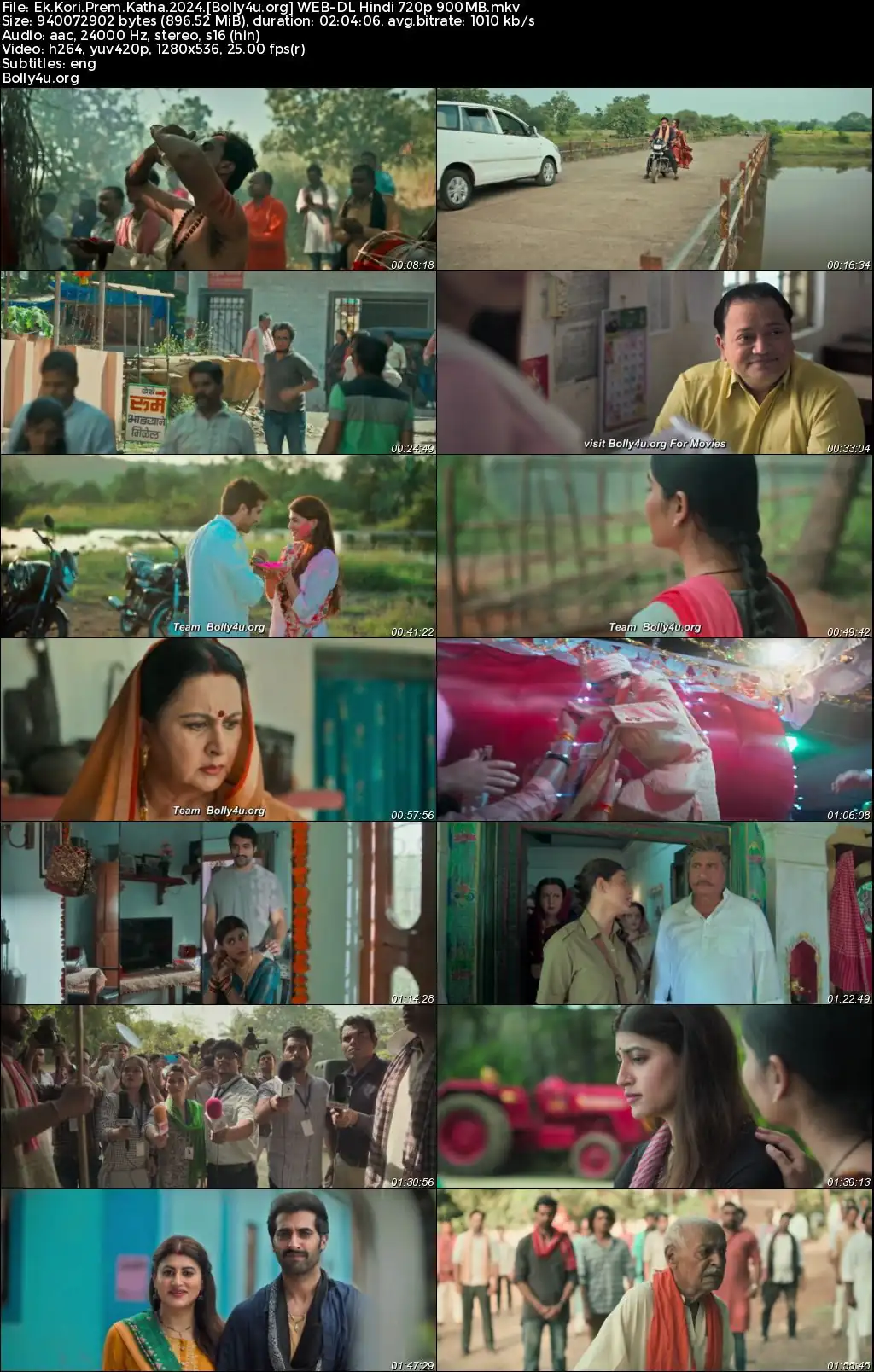 Ek Kori Prem Katha 2024 WEB-DL Hindi Full Movie Download 1080p  720p  480p