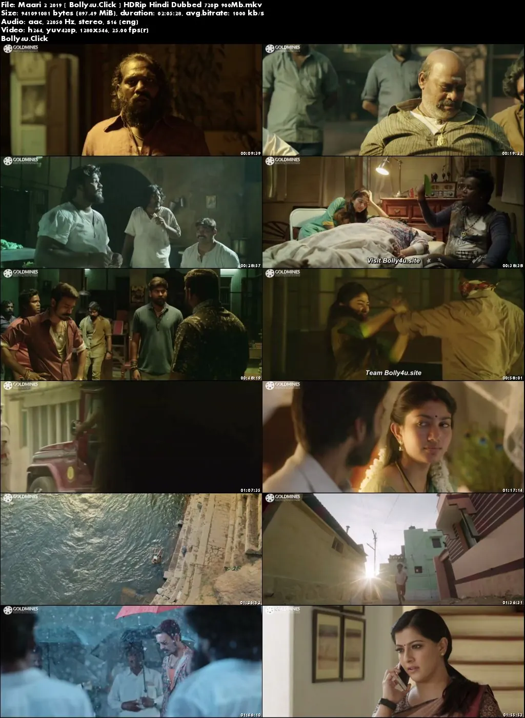 Maari 2 2019 HDRip 900MB Hindi Dubbed ORG 720p Download