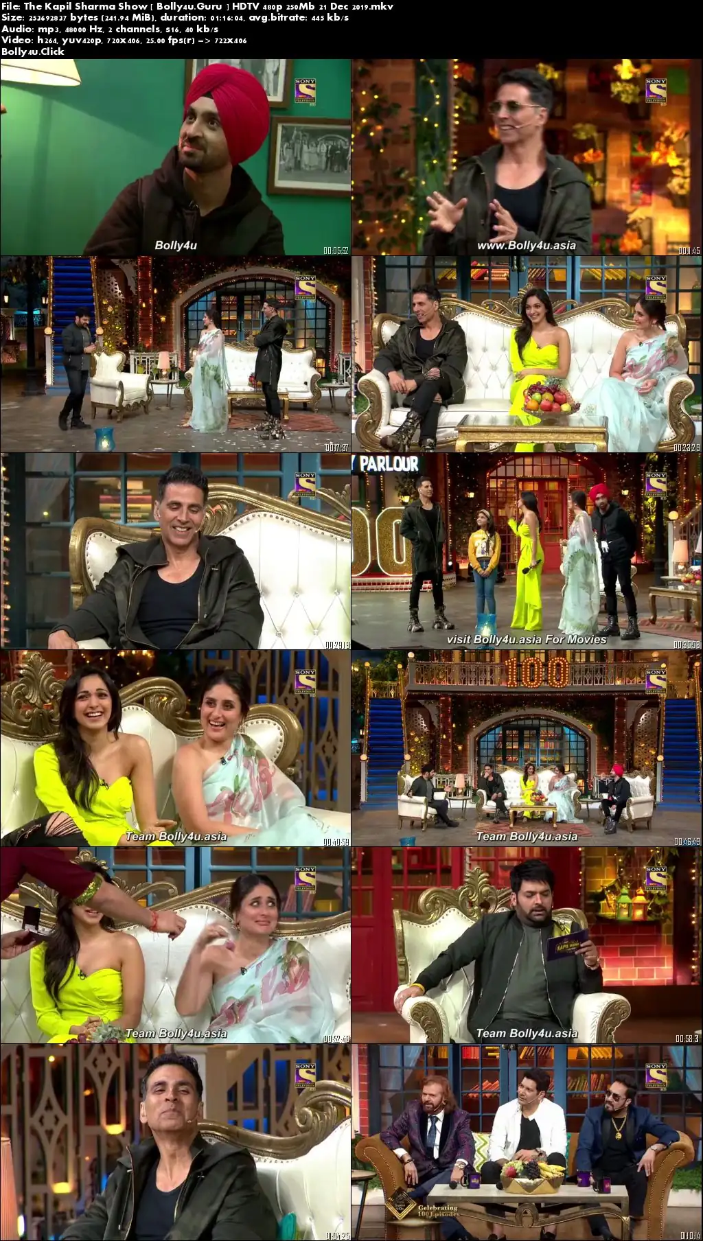 The Kapil Sharma Show HDTV 480p 250Mb 21 December 2019 Download The Kapil Sharma Show HDTV 480p 250Mb 21 December 2019 Download
