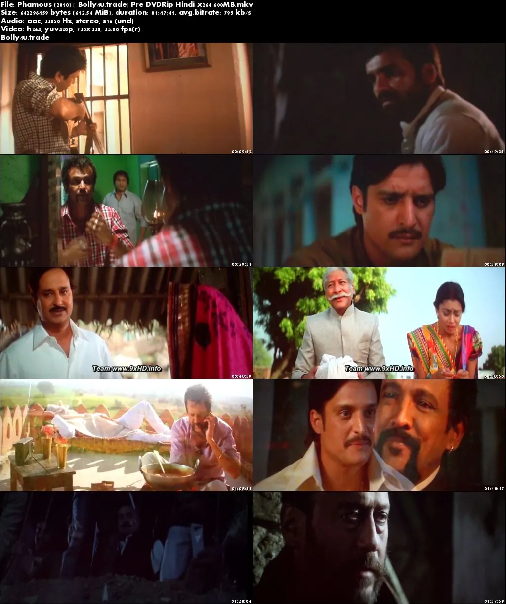 Phamous 2018 Pre DVDRip 300MB Full Hindi Movie Download 480p