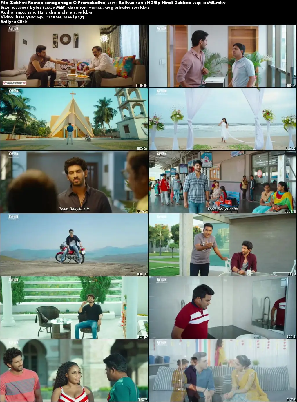Zakhmi Romeo 2019 HDRip 800Mb Hindi Dubbed 720p Download Zakhmi Romeo 2019 HDRip 800Mb Hindi Dubbed 720p Download