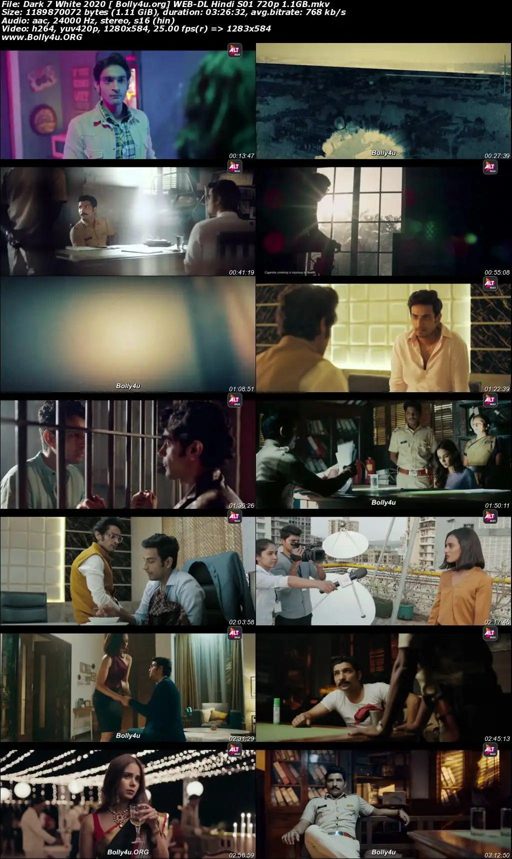 Dark 7 White 2020 WEB-DL 1.1GB Hindi Complete S01 Download 720p