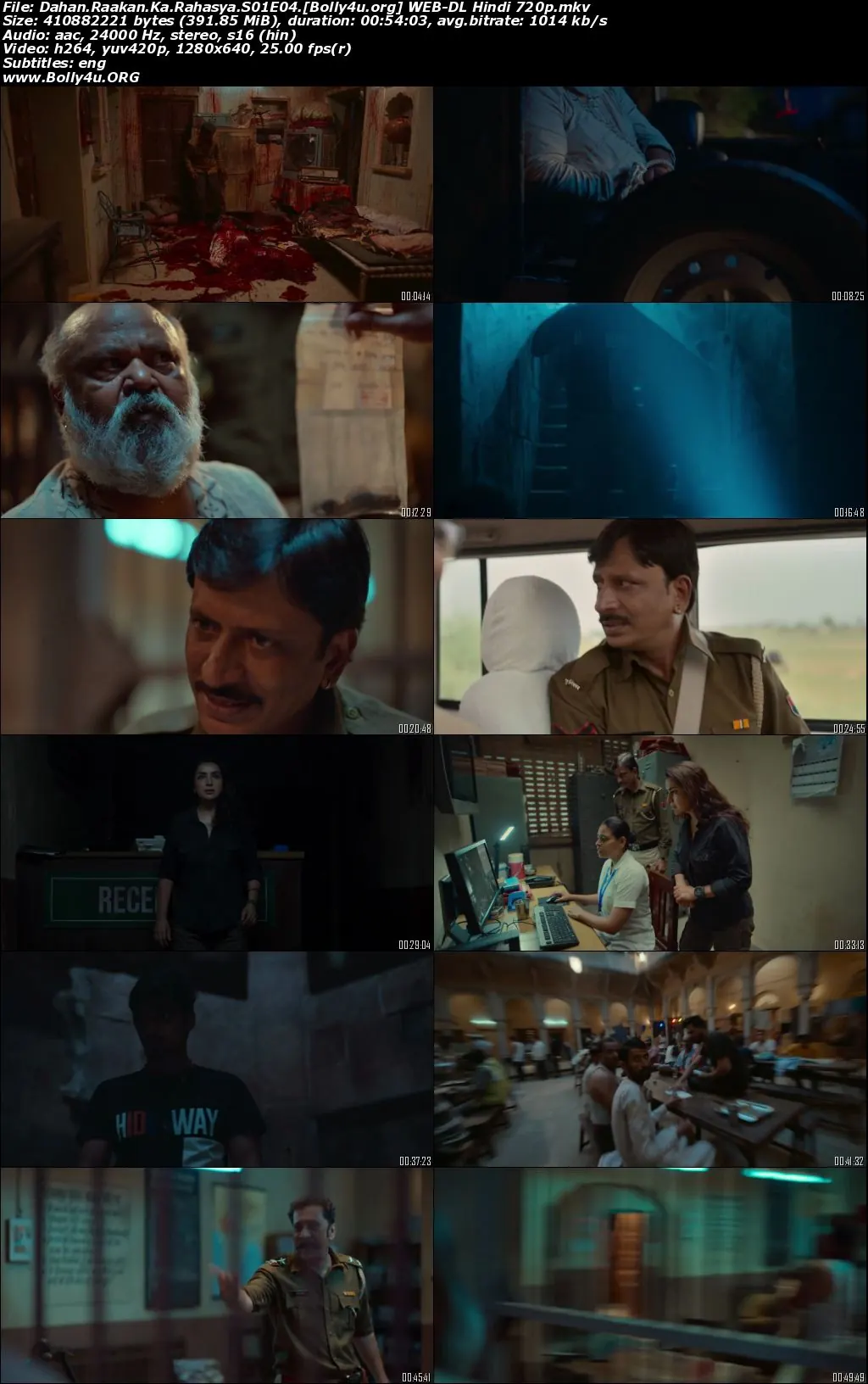 Dahan Raakan Ka Rahasya 2022 WEB-DL Hindi S01 Complete Download 720p  480p