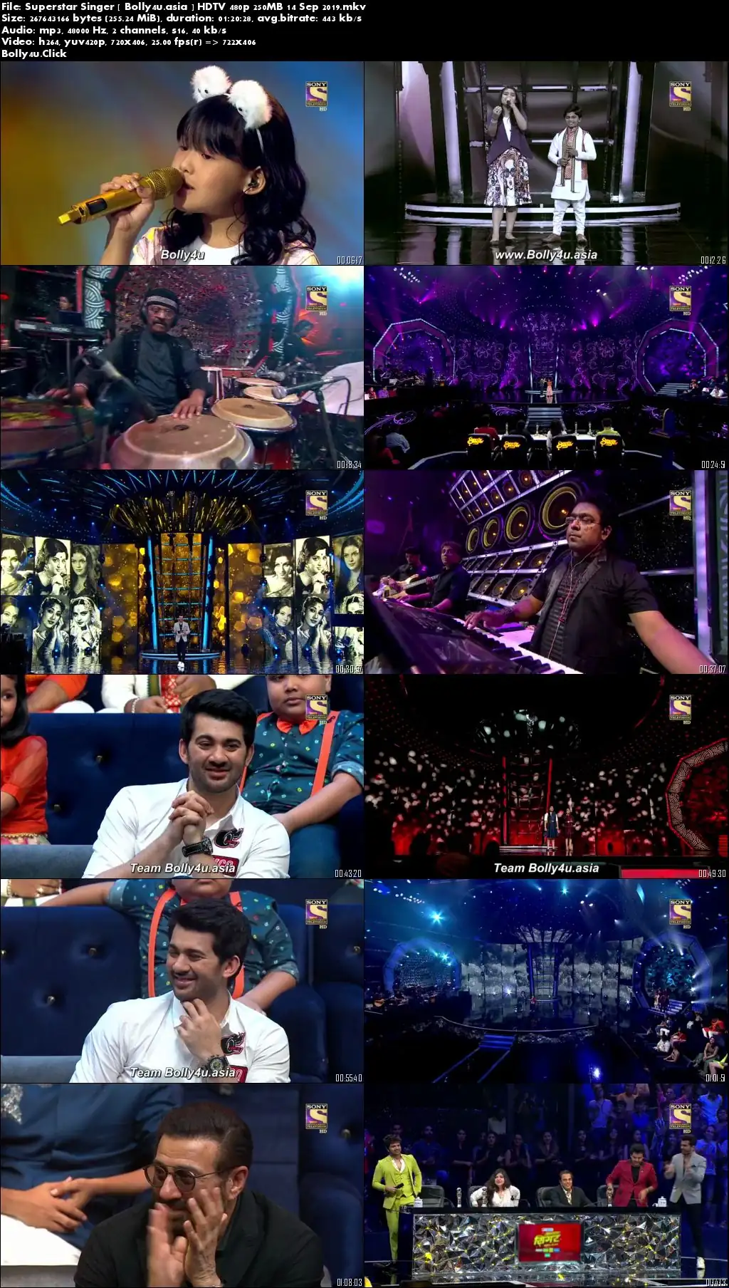 Superstar Singer HDTV 480p 250MB 14 September 2019 Download Superstar Singer HDTV 480p 250MB 14 September 2019 Download