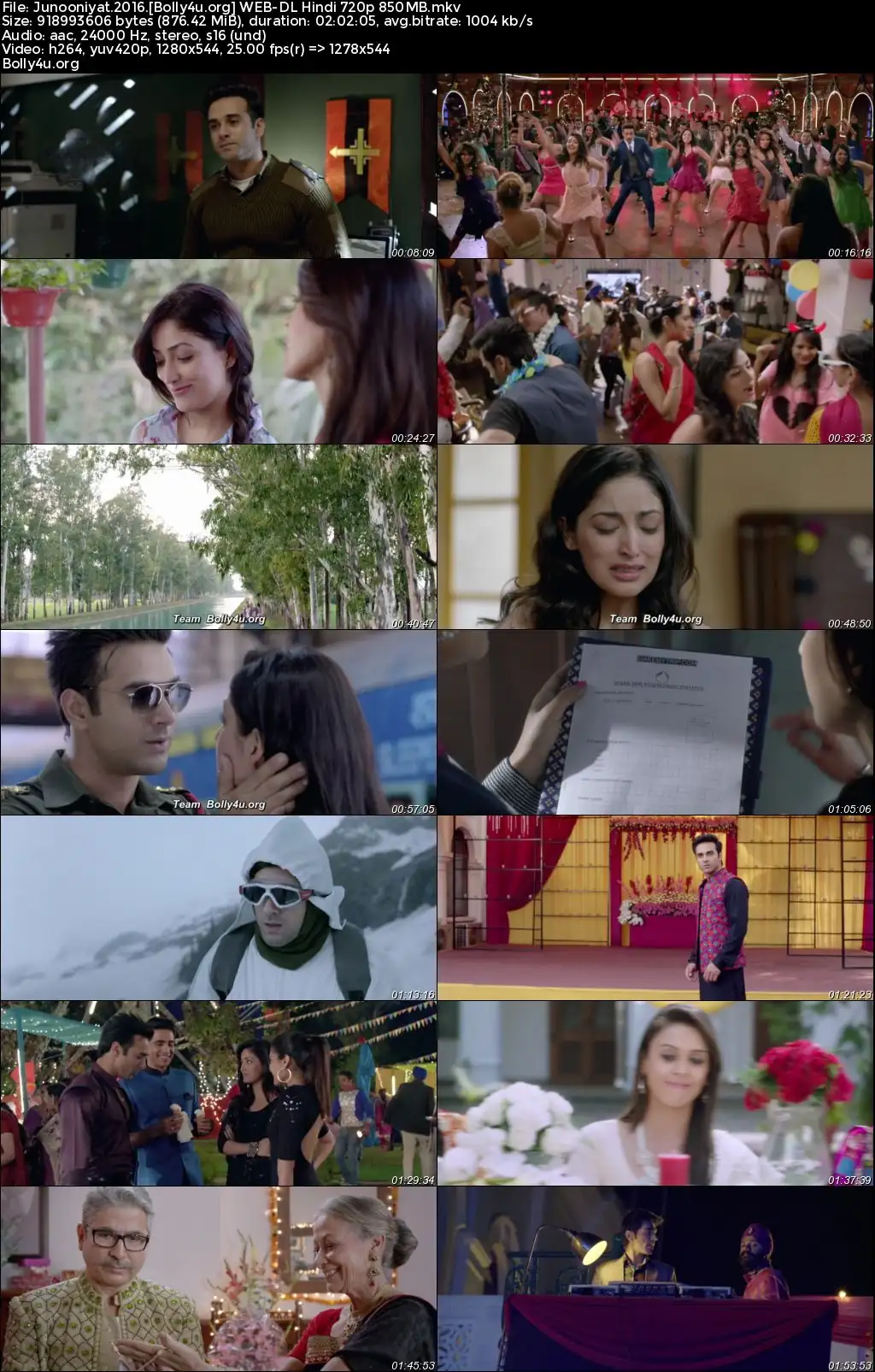 Junooniyat 2016 WEB-DL Hindi Full Movie Download 1080p  720p  480p