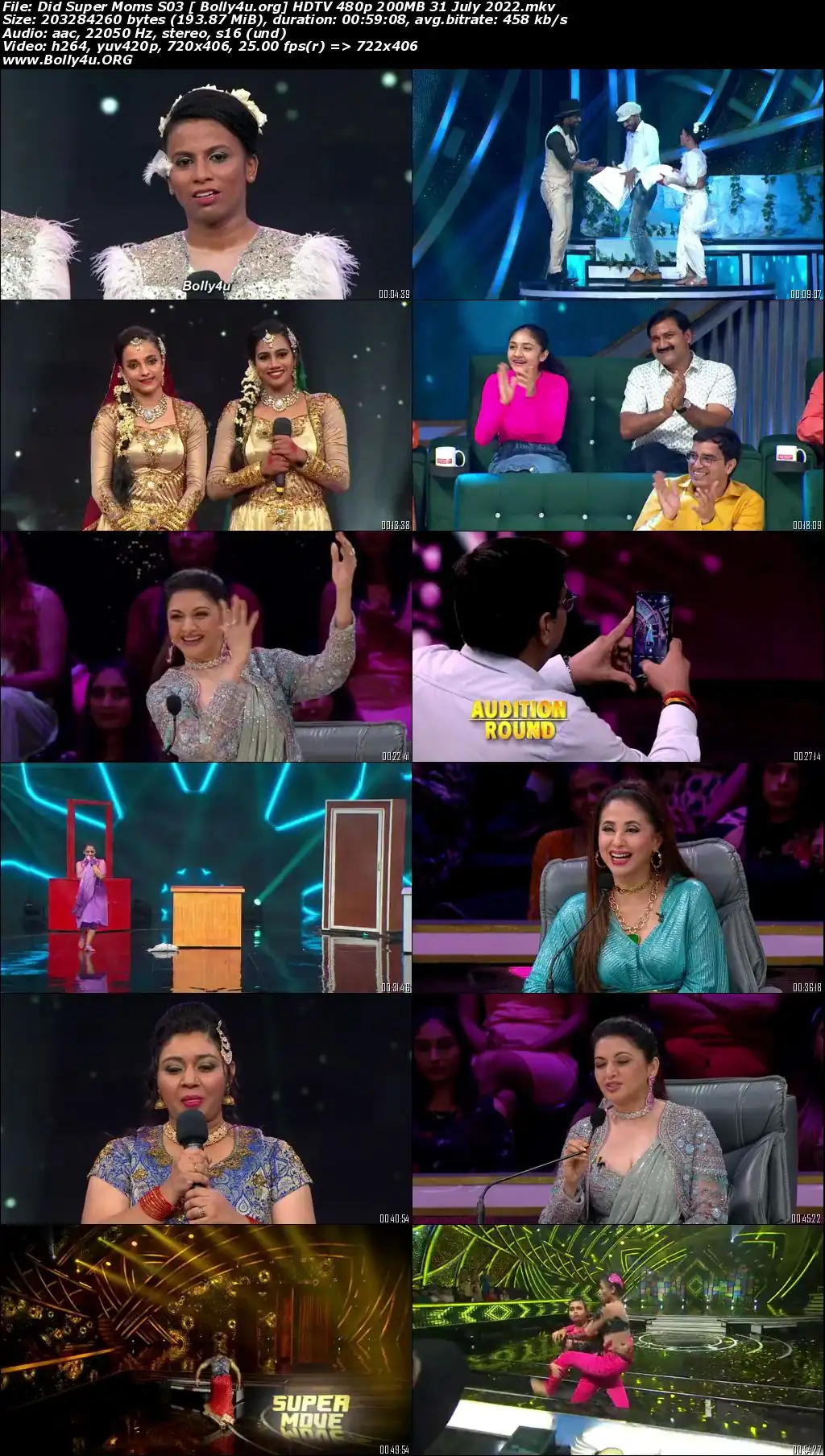 DID Super Moms S03 HDTV 480p 200MB 31 July 2022 Download