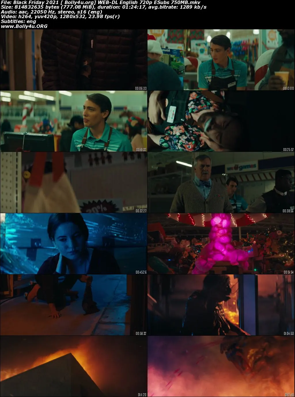 Black Friday 2021 WEB-DL 750MB English 720p ESub Download
