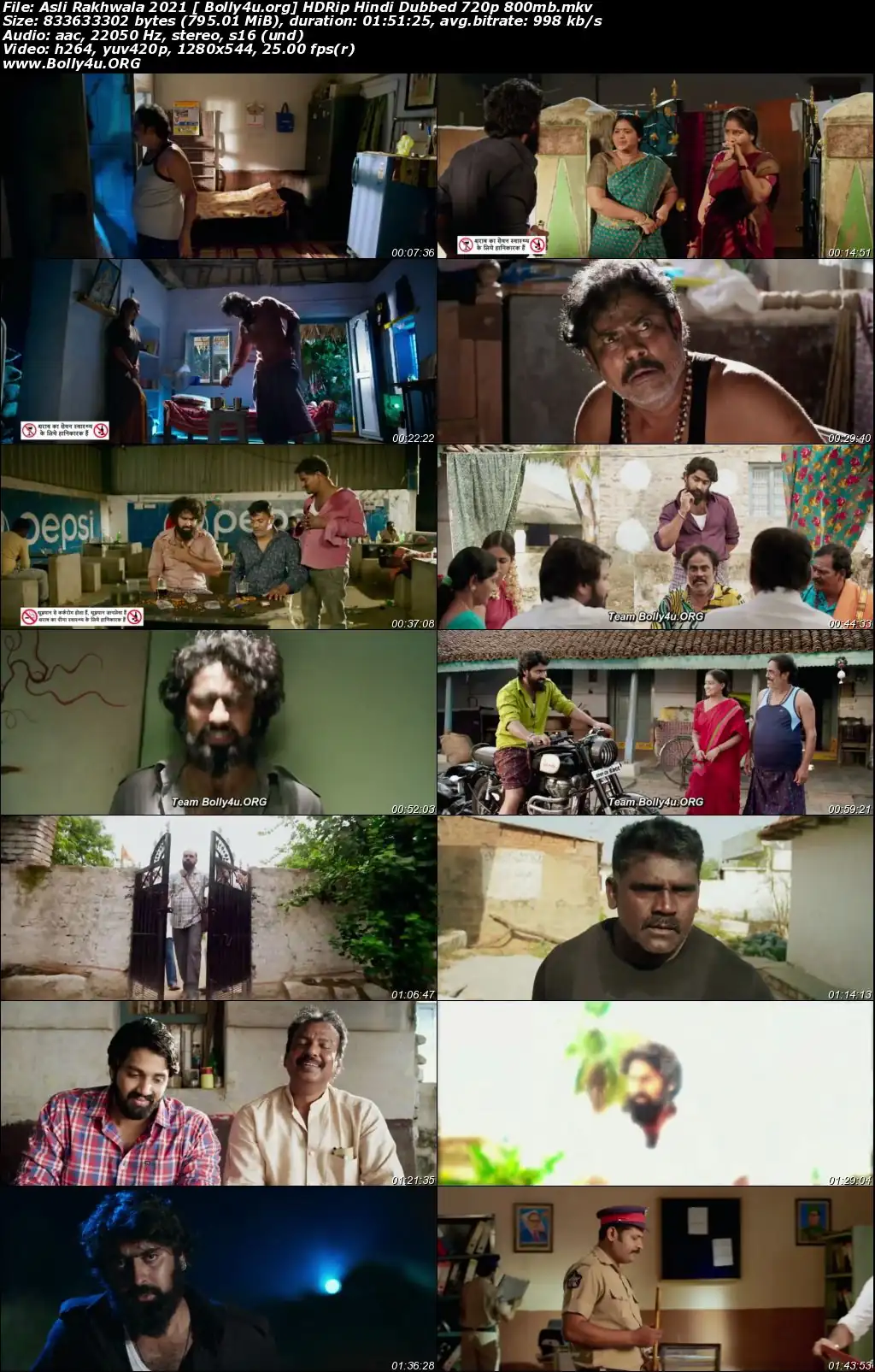 Asli Rakhwala 2021 HDRip 800Mb Hindi Dubbed 720p Download